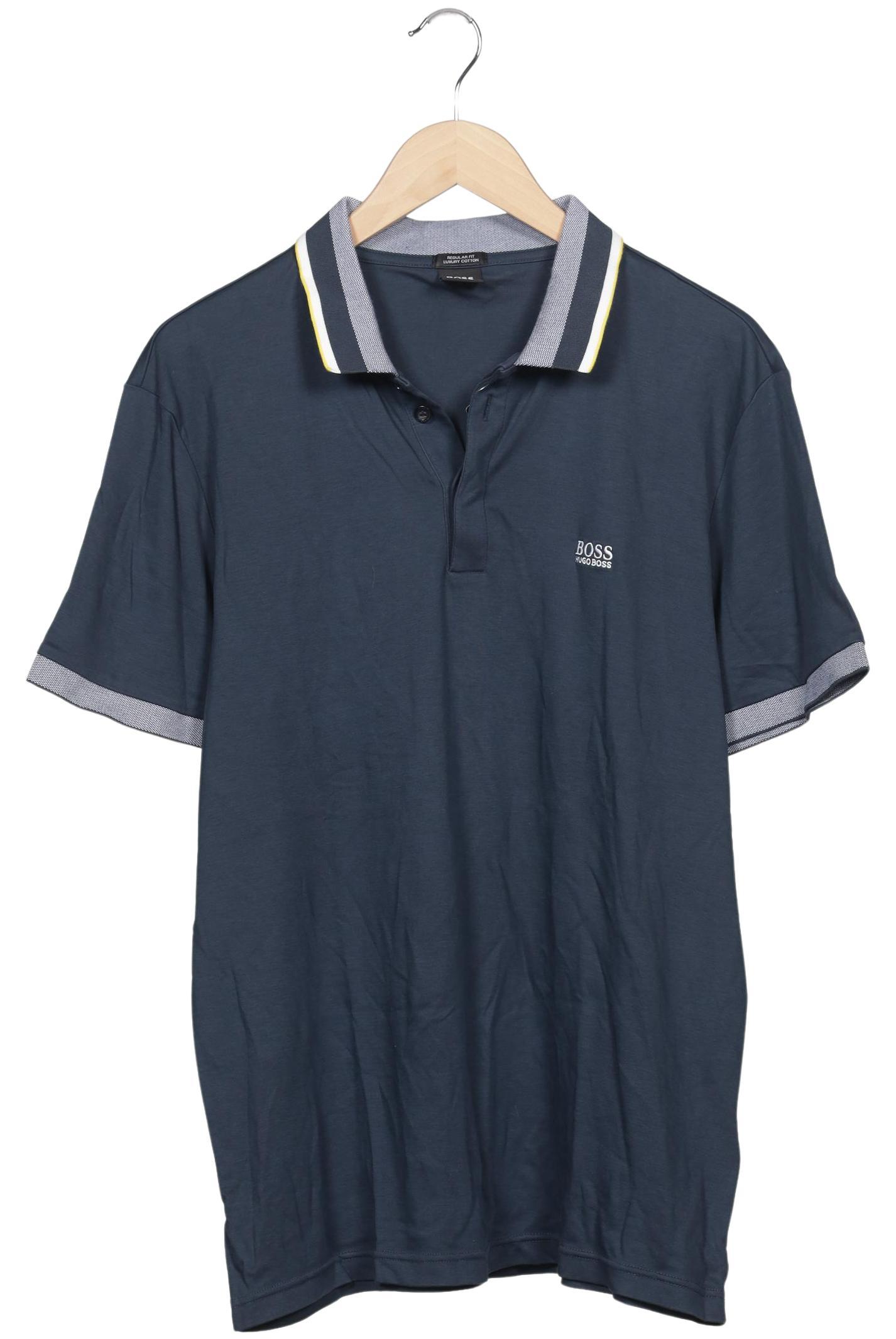 

Boss by Hugo Boss Herren Poloshirt, marineblau, Gr. 56