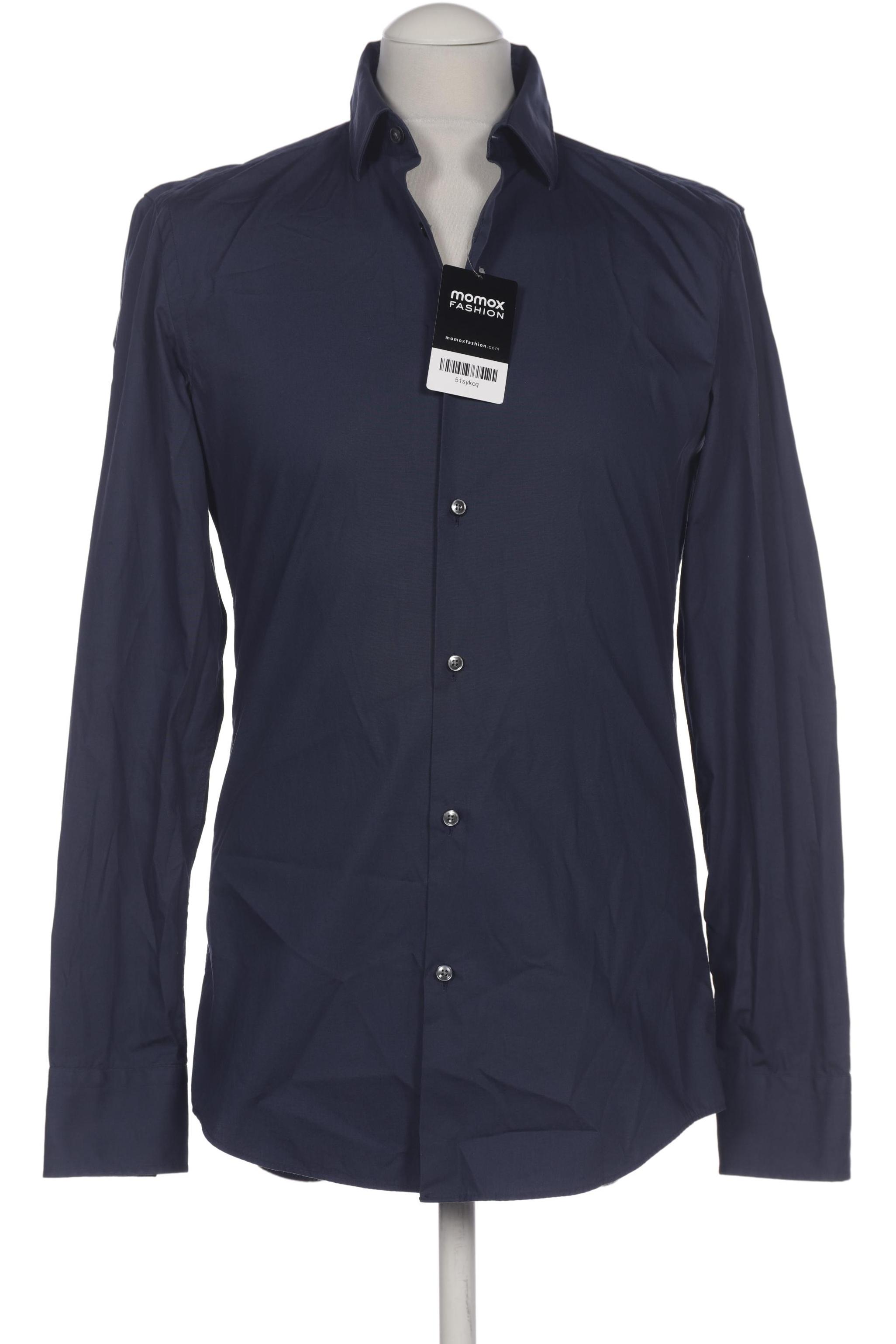 

Boss by Hugo Boss Herren Hemd, marineblau, Gr. 44