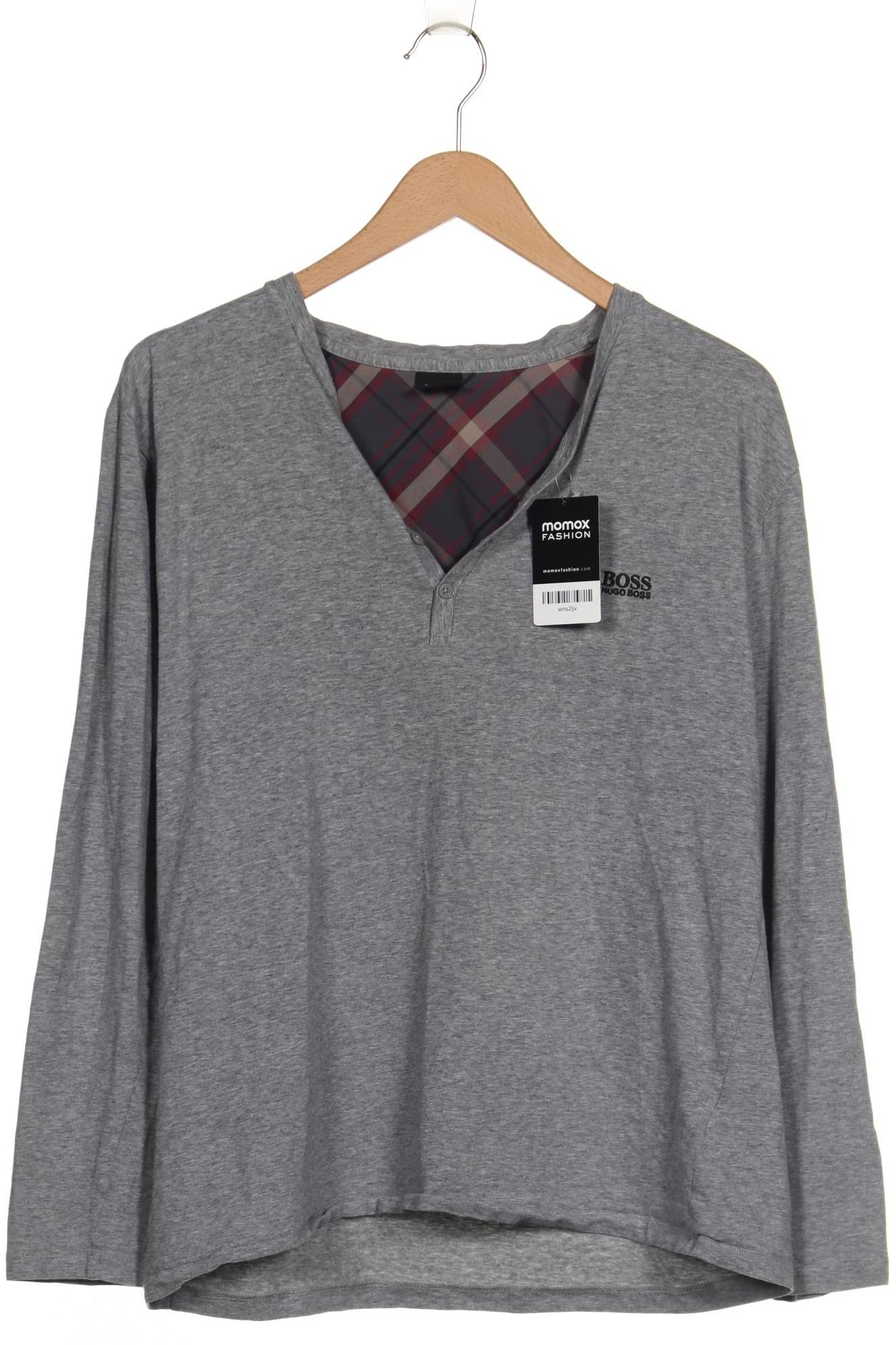 

Boss by Hugo Boss Herren Langarmshirt, grau, Gr. 52