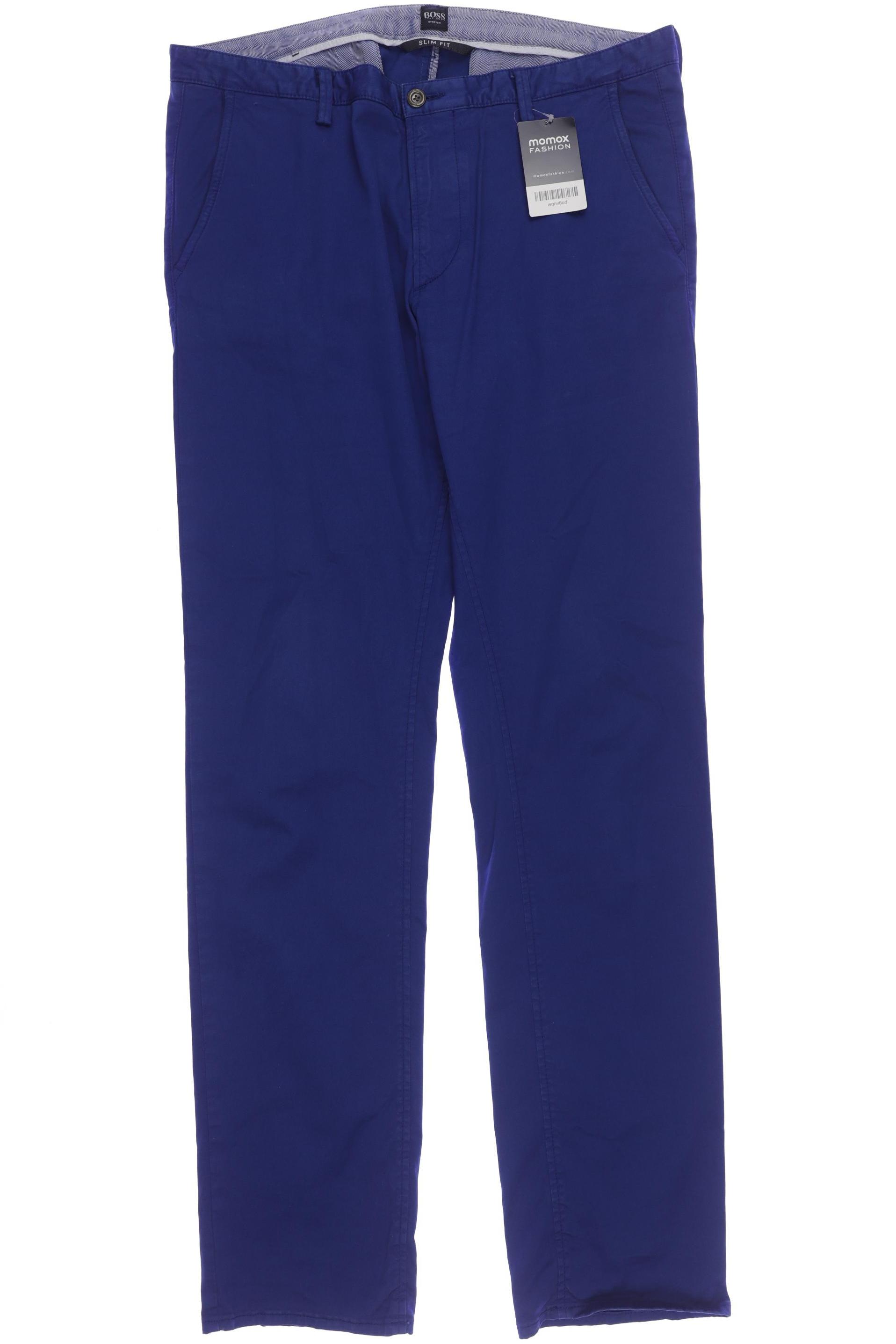 

Boss by Hugo Boss Herren Stoffhose, blau, Gr. 52