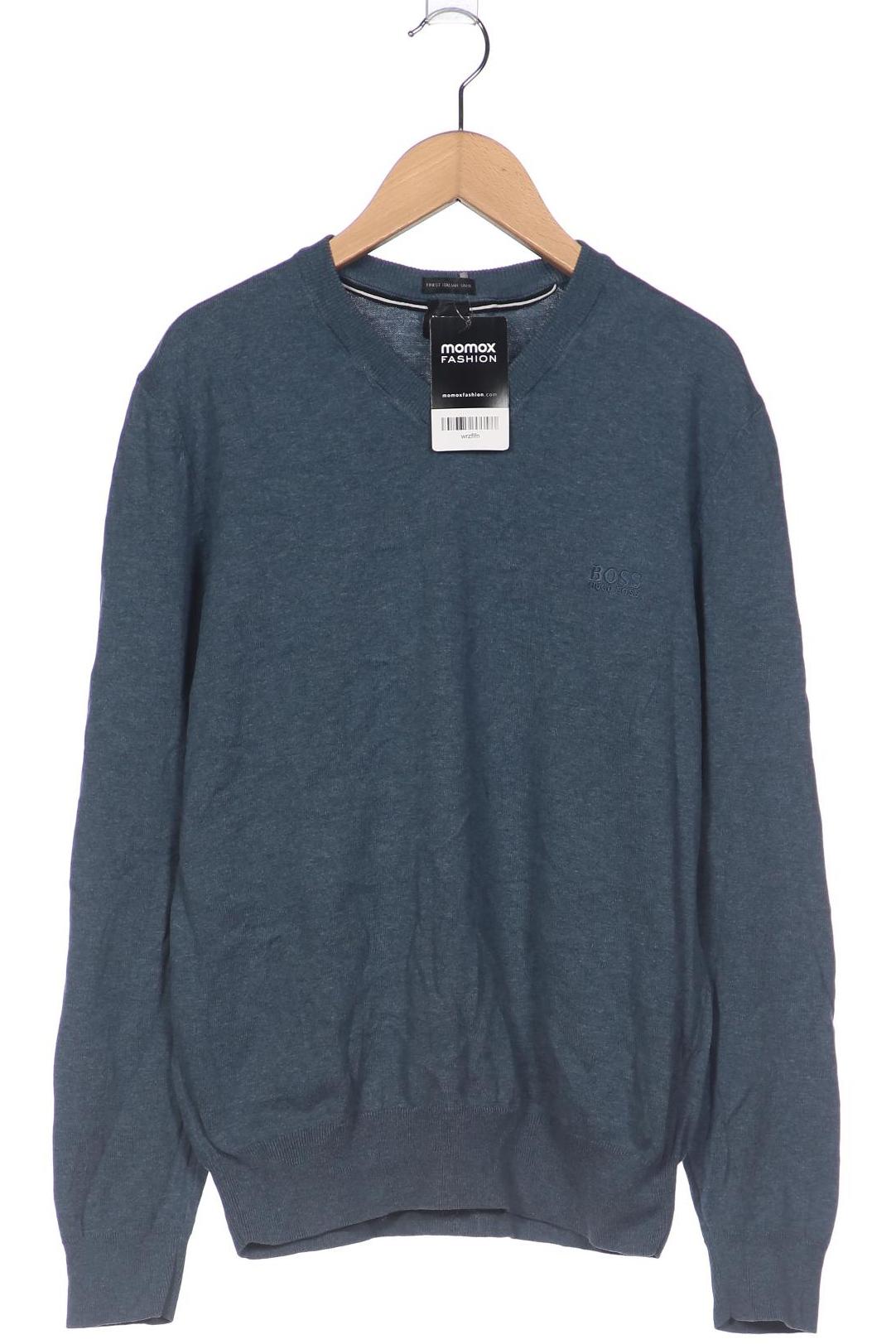 

Boss by Hugo Boss Herren Pullover, blau, Gr. 48