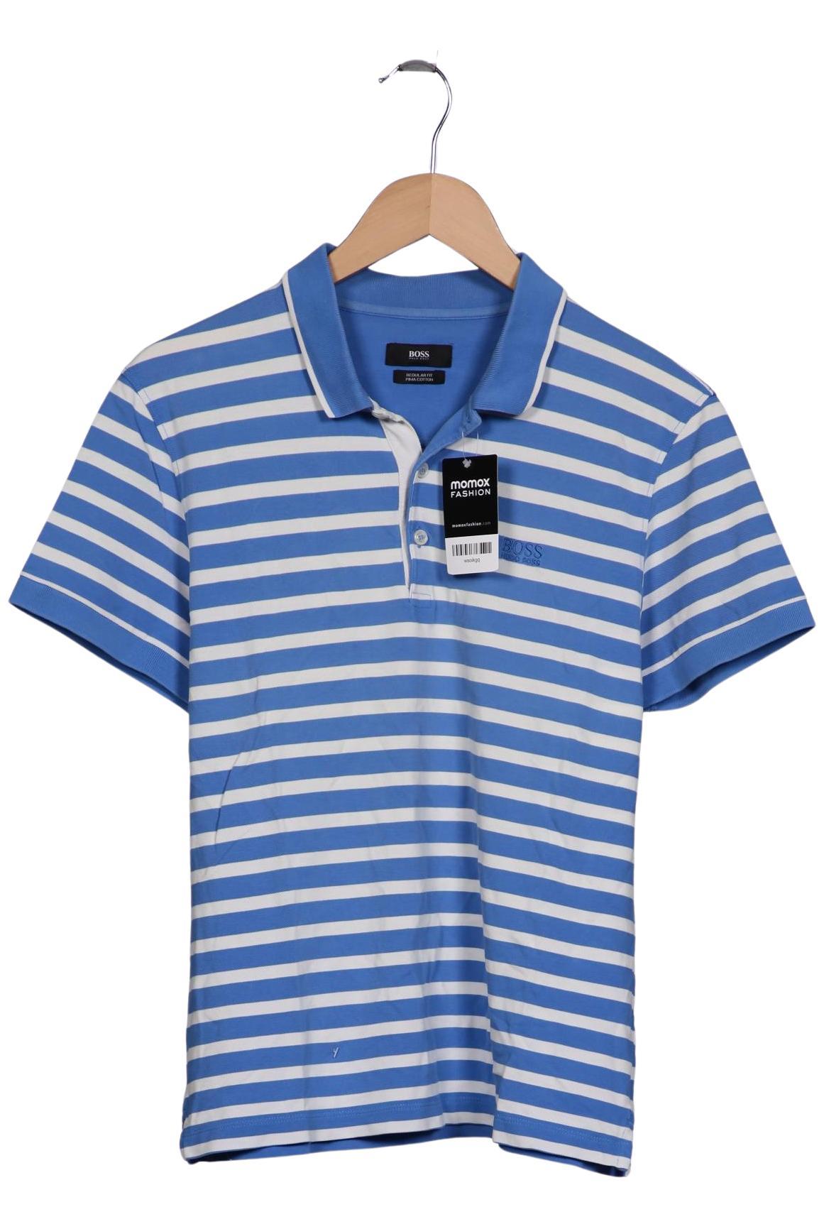 

Boss by Hugo Boss Herren Poloshirt, blau, Gr. 48