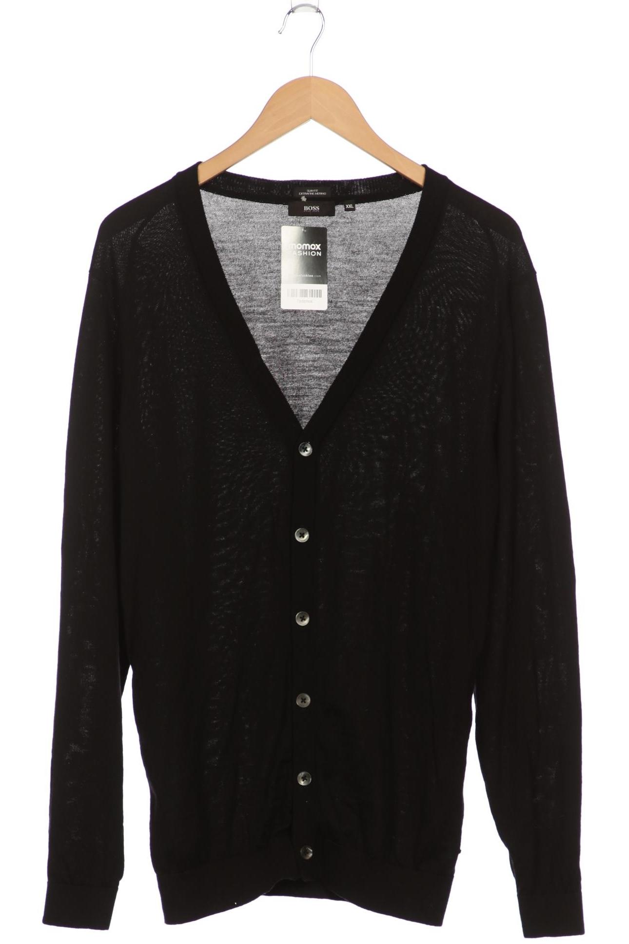 

Boss by Hugo Boss Herren Strickjacke, schwarz, Gr. 56