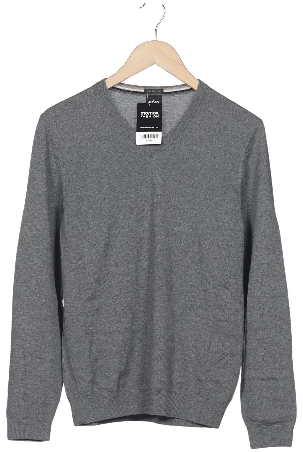 

Boss by Hugo Boss Herren Pullover, grau, Gr. 48