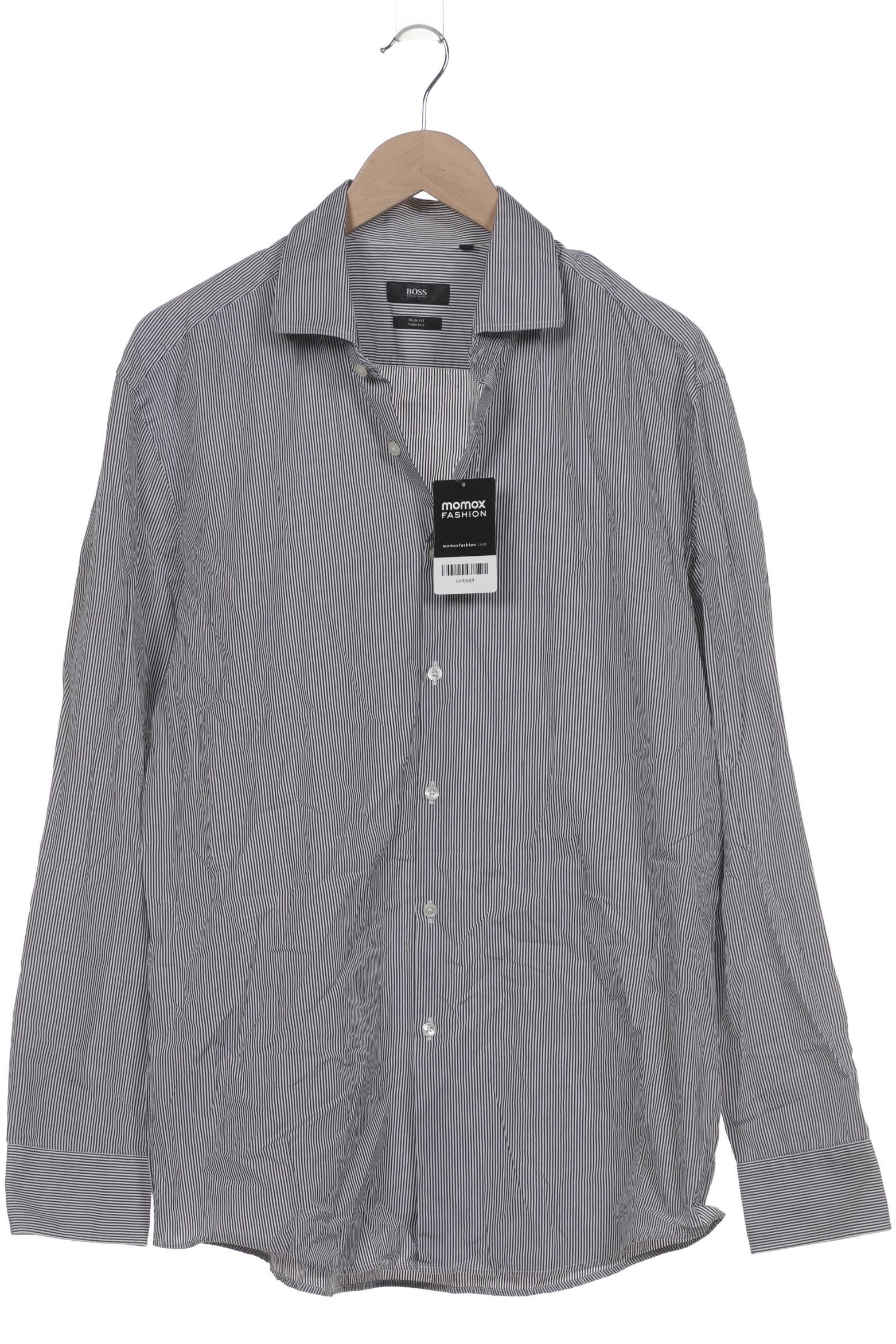 

Boss by Hugo Boss Herren Hemd, grau, Gr. 56