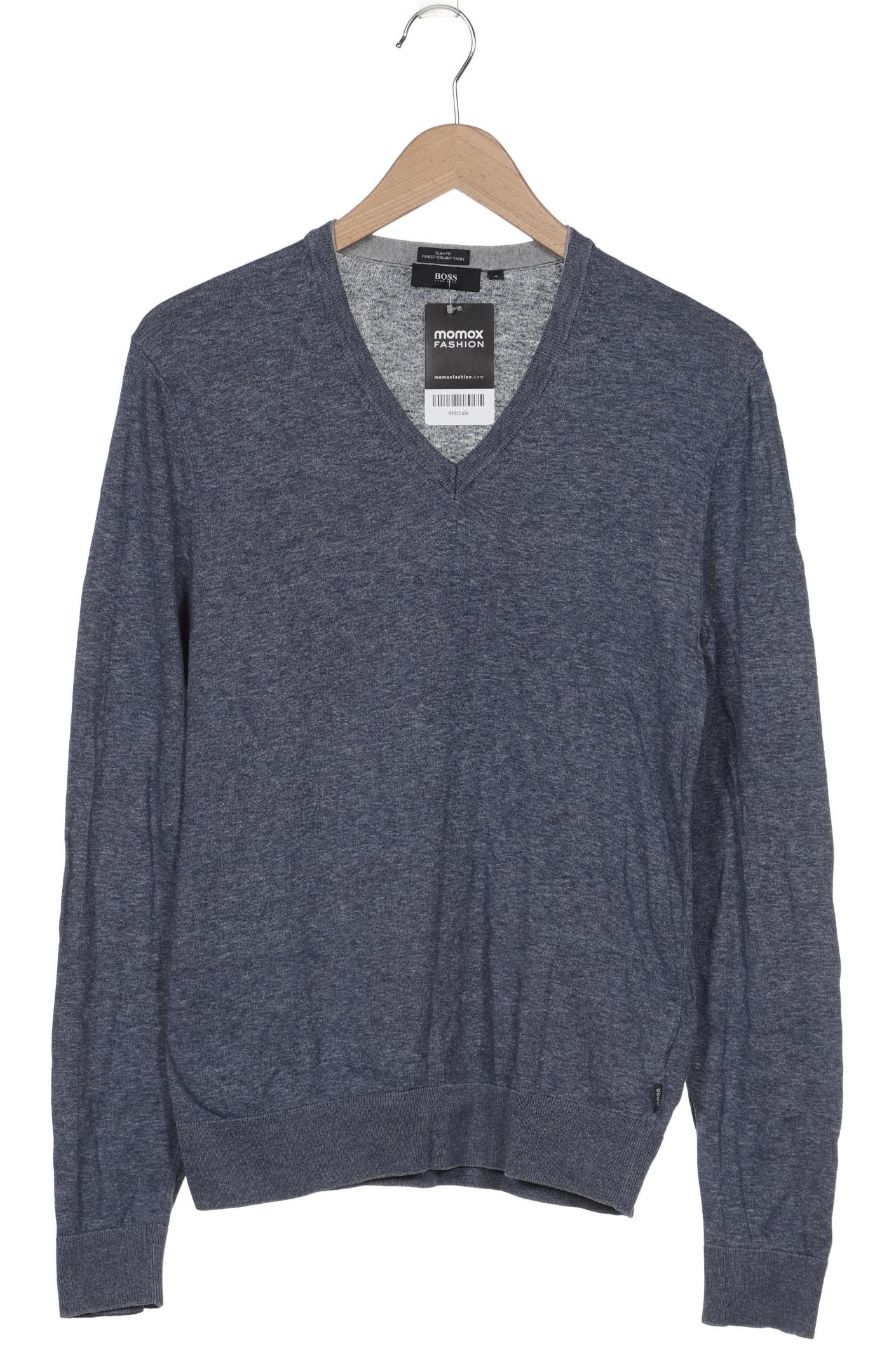 

Boss by Hugo Boss Herren Pullover, blau, Gr. 46