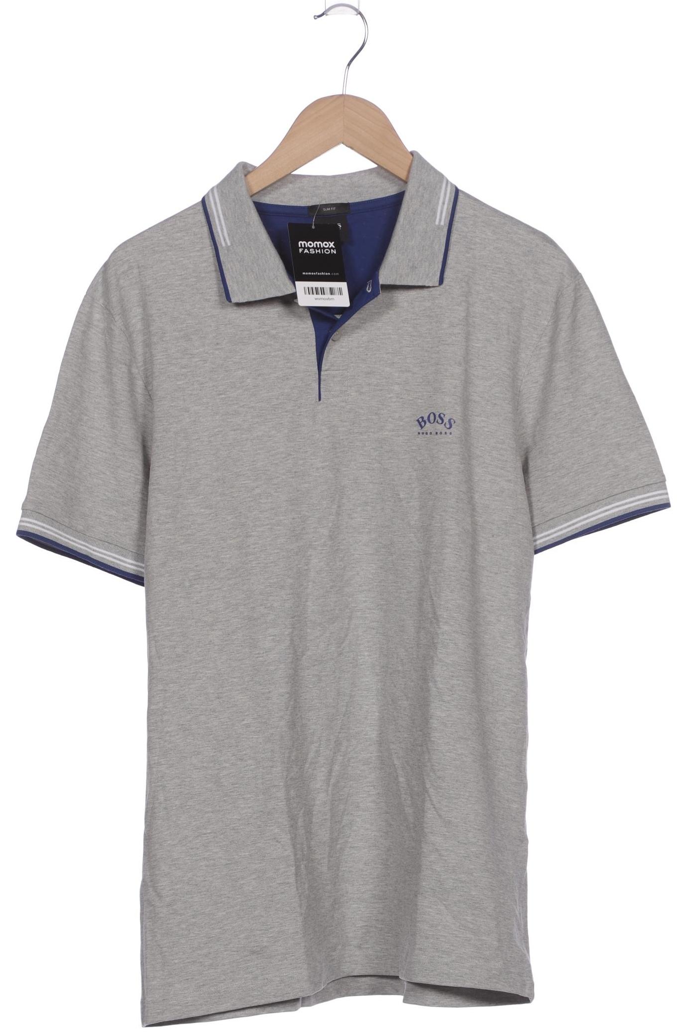 

Boss by Hugo Boss Herren Poloshirt, grau, Gr. 54