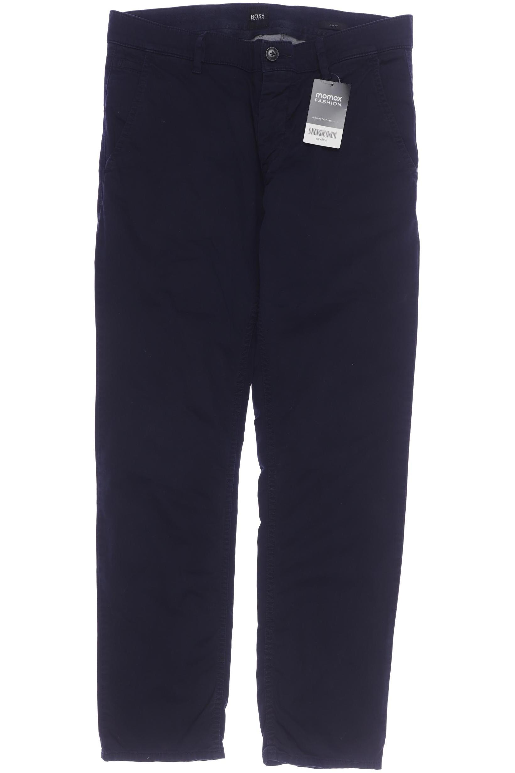 

Boss by Hugo Boss Herren Stoffhose, marineblau, Gr. 32