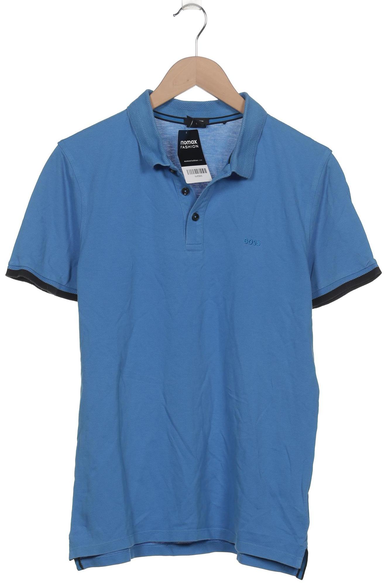 

Boss by Hugo Boss Herren Poloshirt, blau, Gr. 52