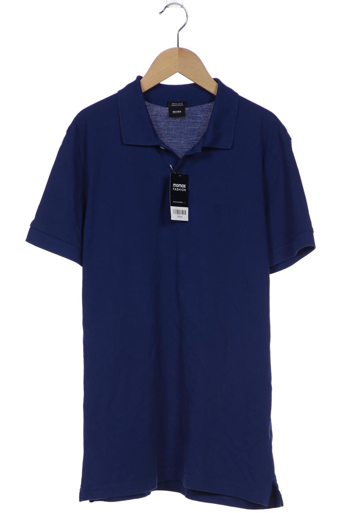 

Boss by Hugo Boss Herren Poloshirt, blau, Gr. 52