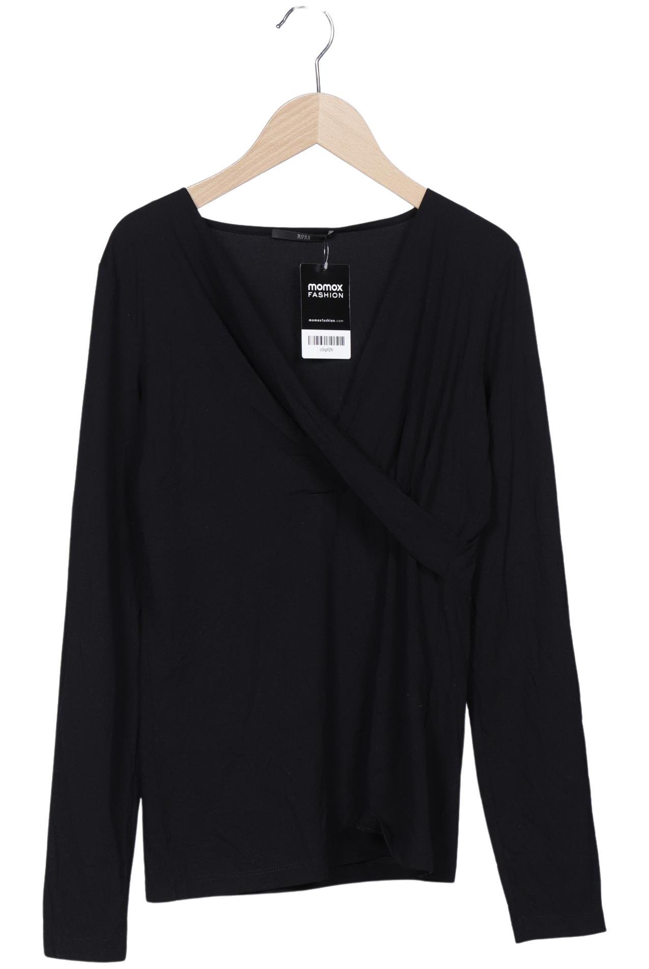 

Boss by Hugo Boss Damen Langarmshirt, schwarz, Gr. 42