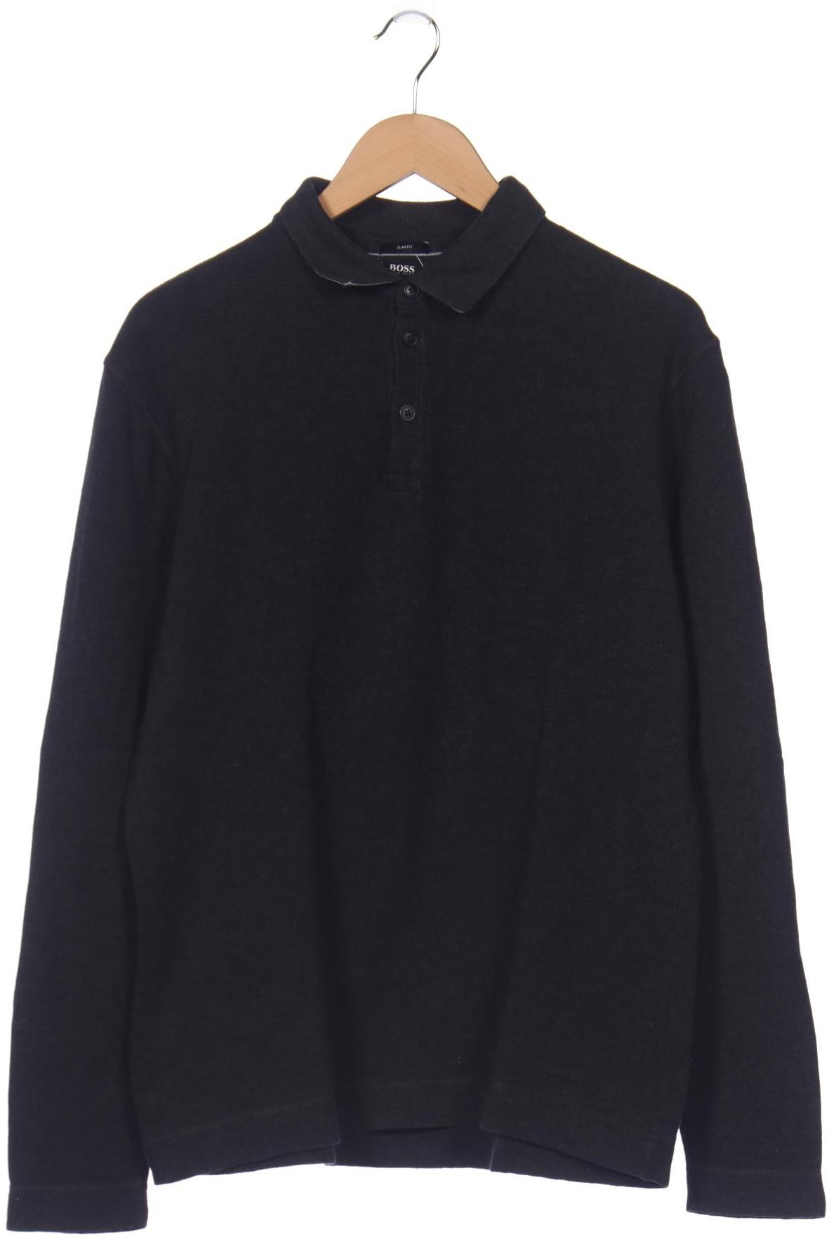 

BOSS by Hugo Boss Herren Langarmshirt, grau