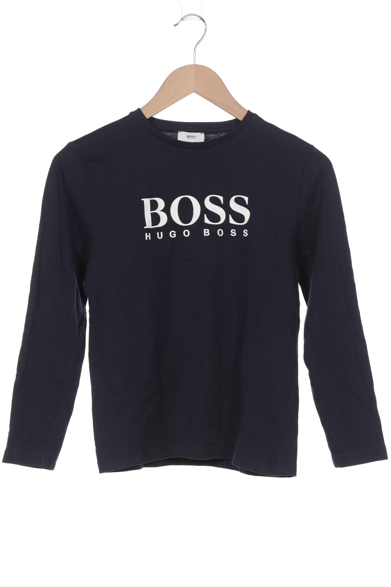 

BOSS by Hugo Boss Jungen Langarmshirt, marineblau
