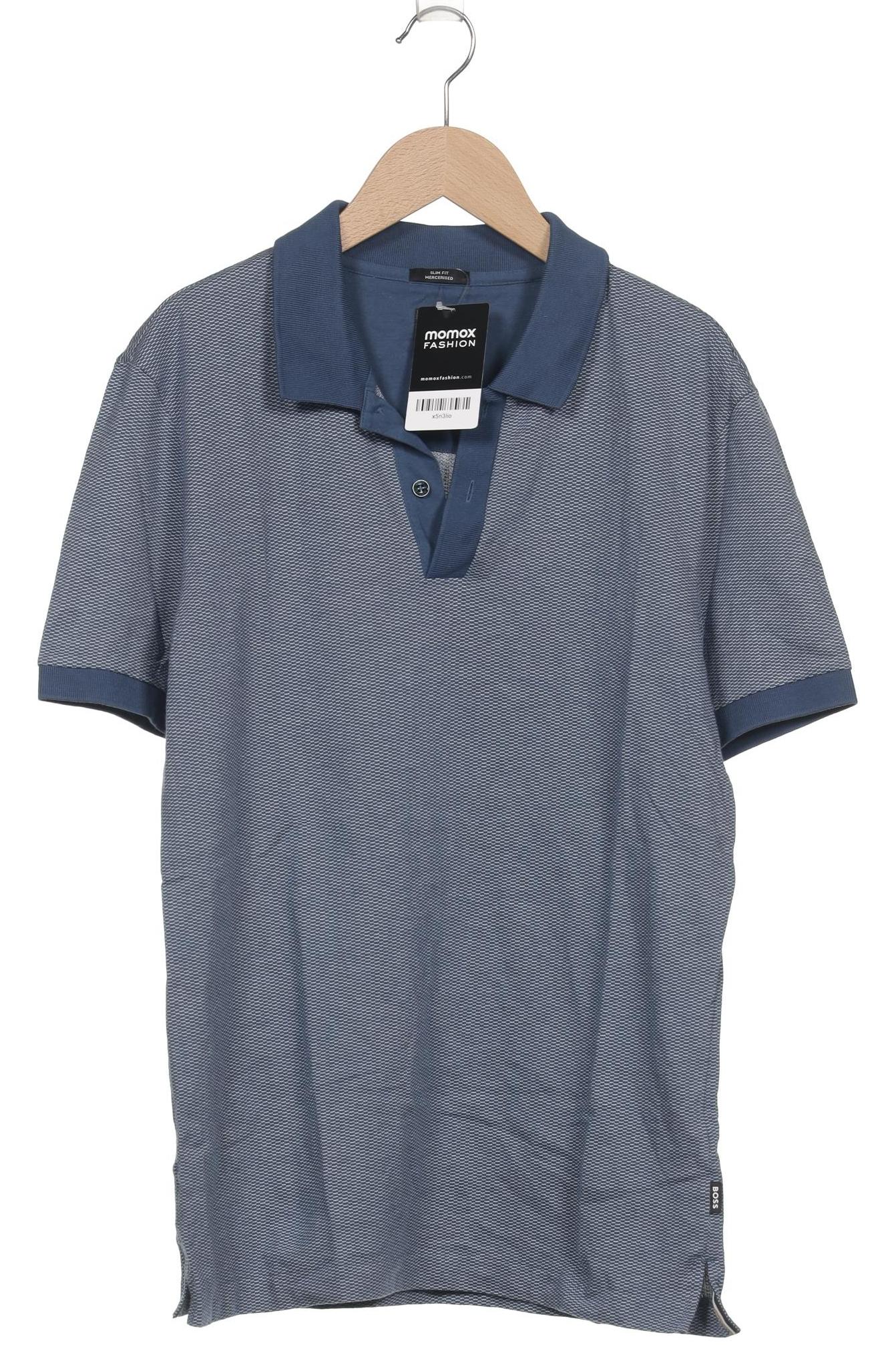 

Boss by Hugo Boss Herren Poloshirt, marineblau, Gr. 48