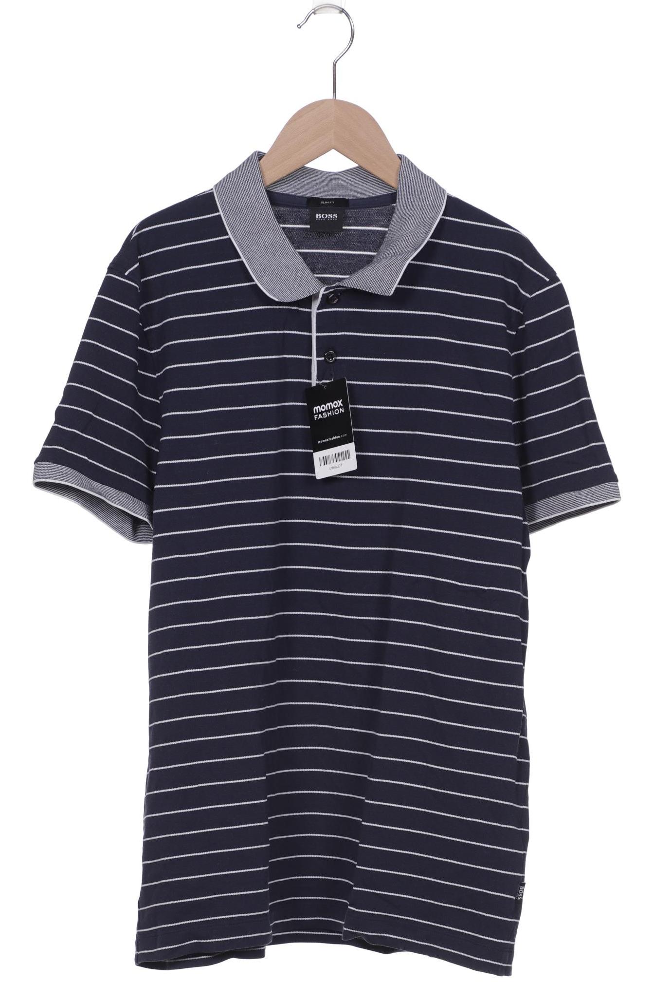 

Boss by Hugo Boss Herren Poloshirt, marineblau, Gr. 56