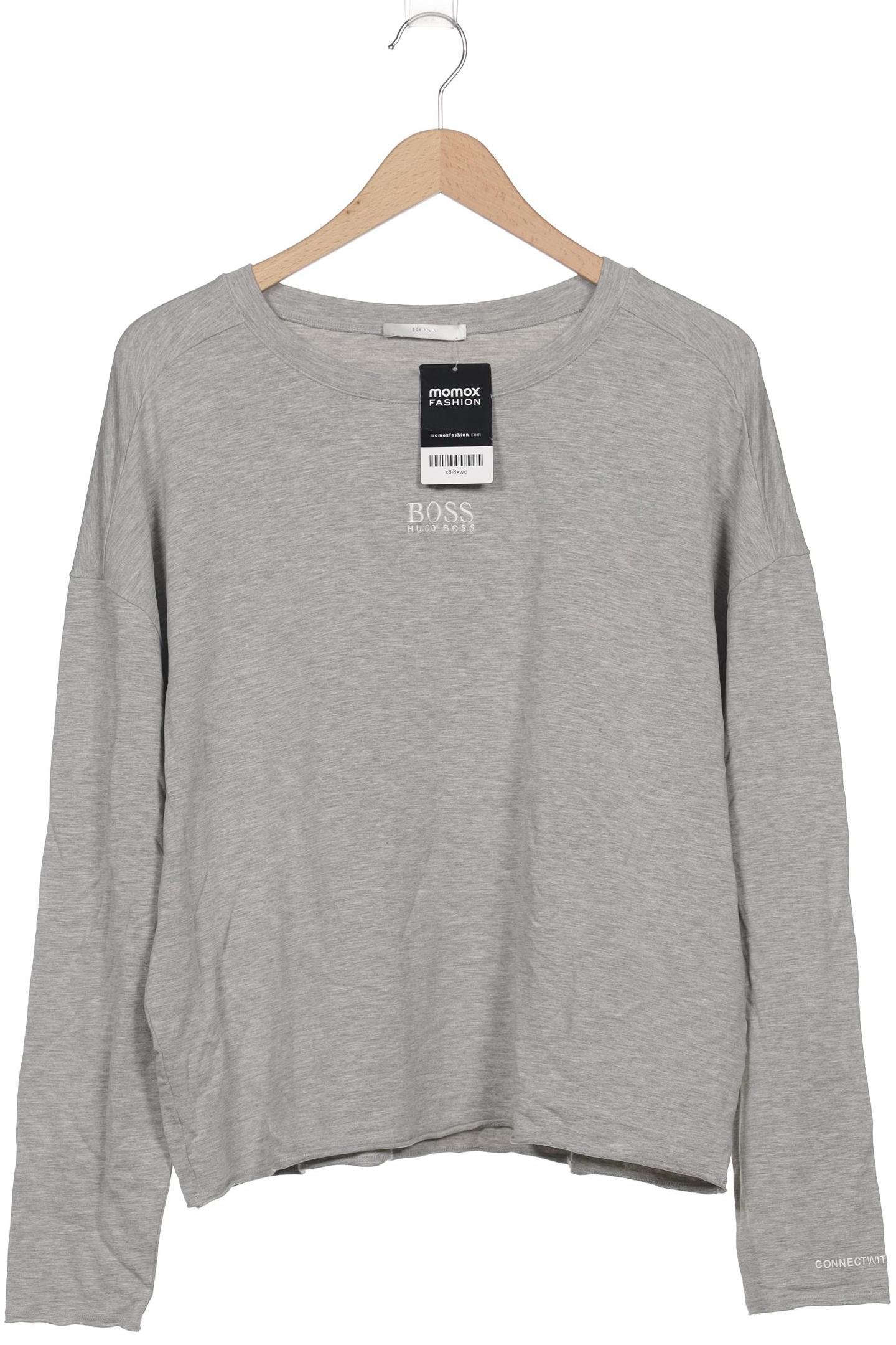 

Boss by Hugo Boss Damen Langarmshirt, grau, Gr. 44