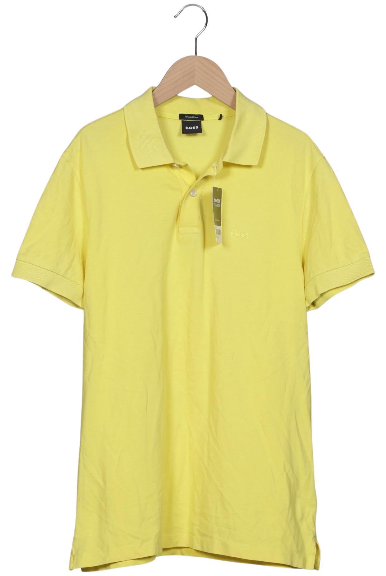 

Boss by Hugo Boss Herren Poloshirt, gelb, Gr. 48