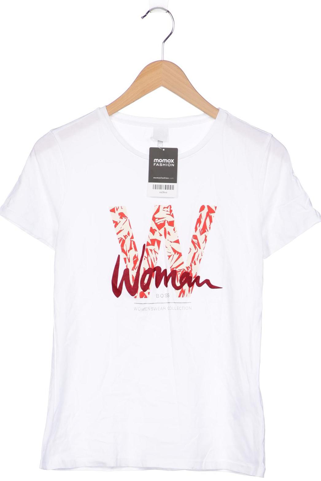 

Boss by Hugo Boss Damen T-Shirt, weiß, Gr. 36