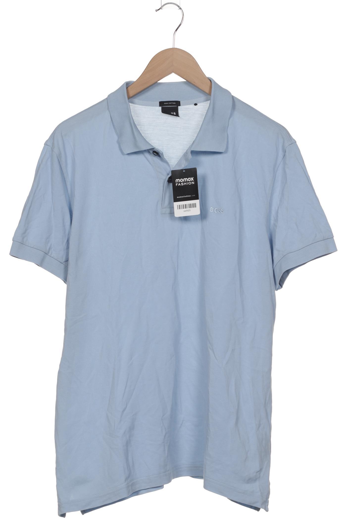 

Boss by Hugo Boss Herren Poloshirt, hellblau, Gr. 56