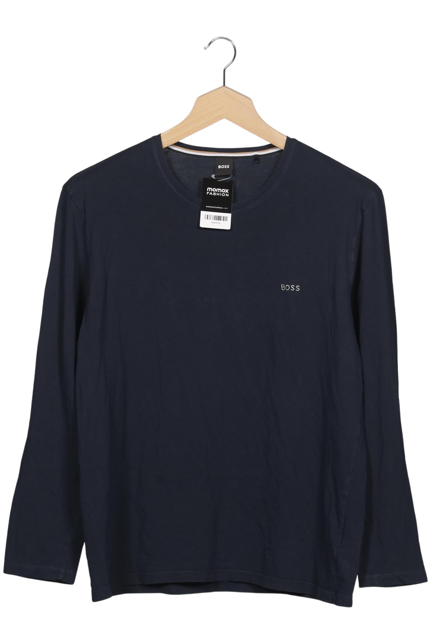 

Boss by Hugo Boss Herren Langarmshirt, marineblau, Gr. 56