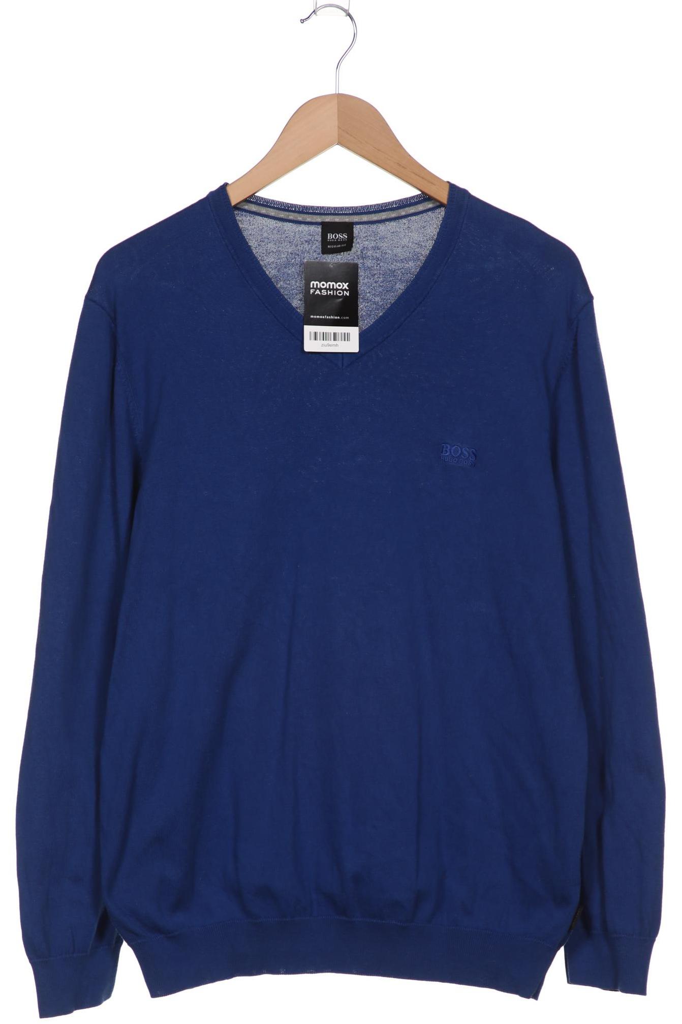 

Boss by Hugo Boss Herren Pullover, blau, Gr. 54