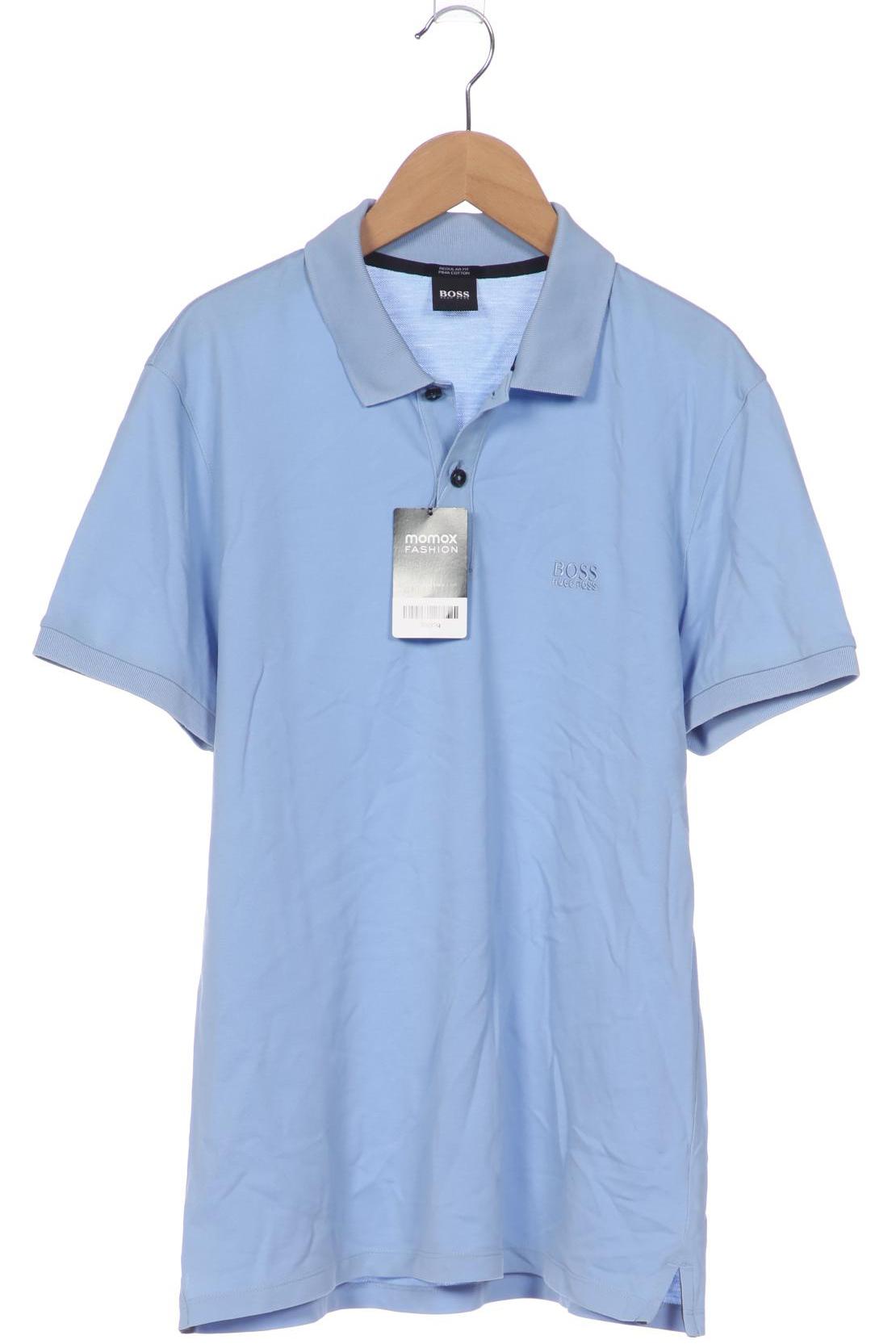 

Boss by Hugo Boss Herren Poloshirt, blau, Gr. 48