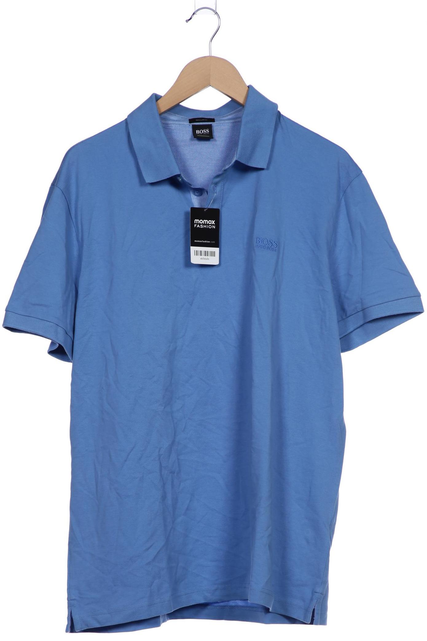 

Boss by Hugo Boss Herren Poloshirt, blau, Gr. 56