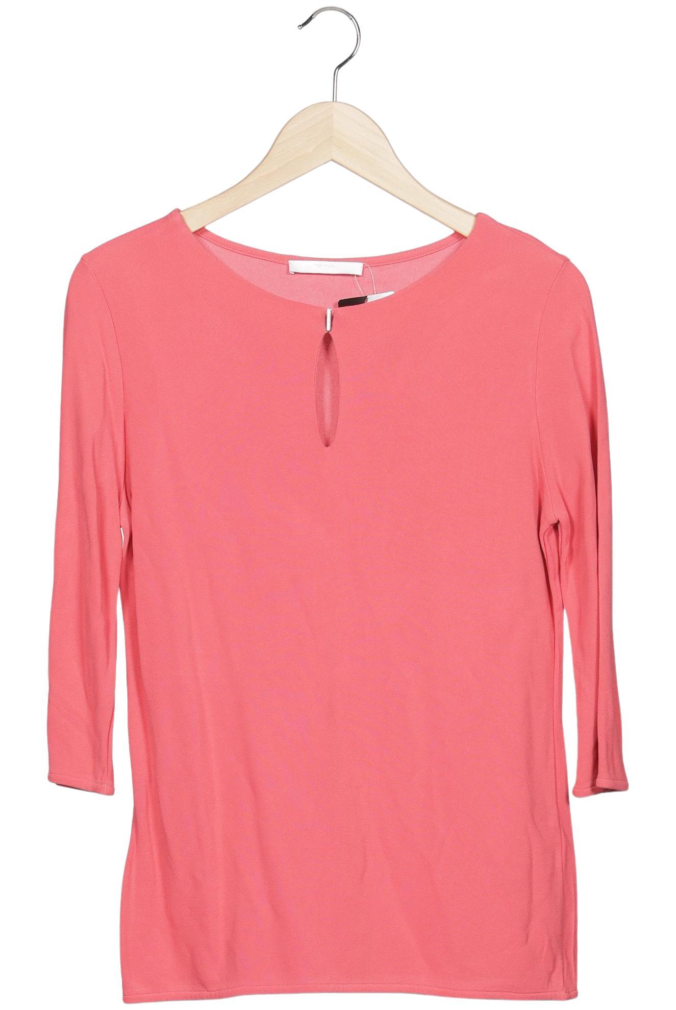 

Boss by Hugo Boss Damen Langarmshirt, pink, Gr. 36