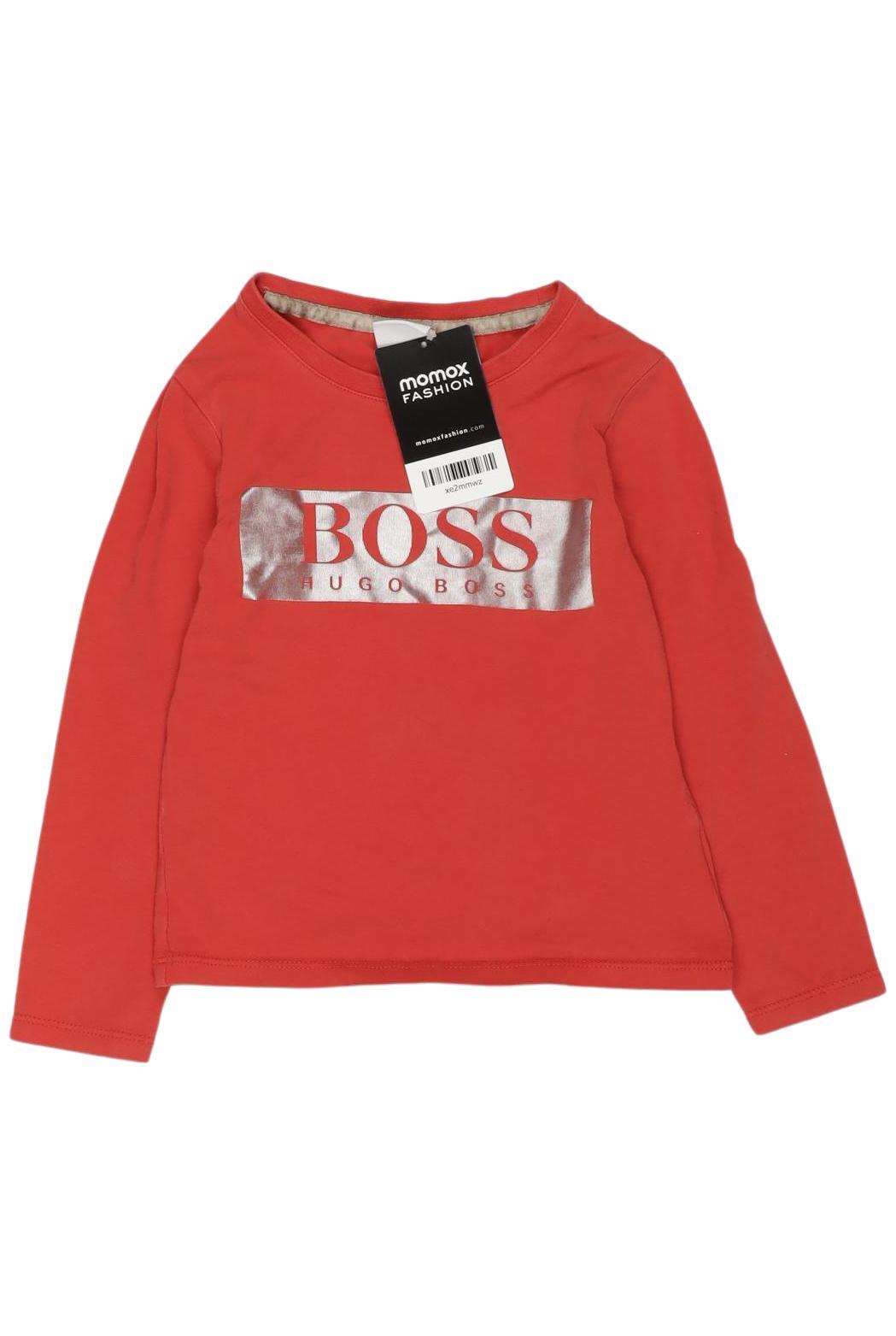 

Boss by Hugo Boss Jungen Langarmshirt, rot, Gr. 98