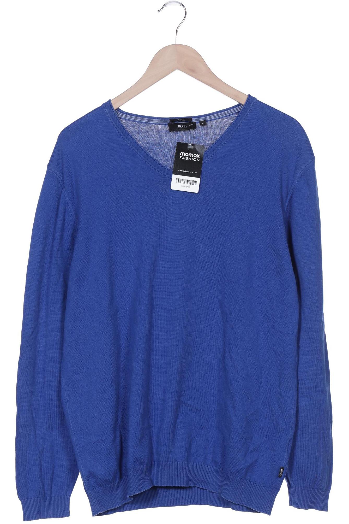 

Boss by Hugo Boss Herren Pullover, blau, Gr. 54