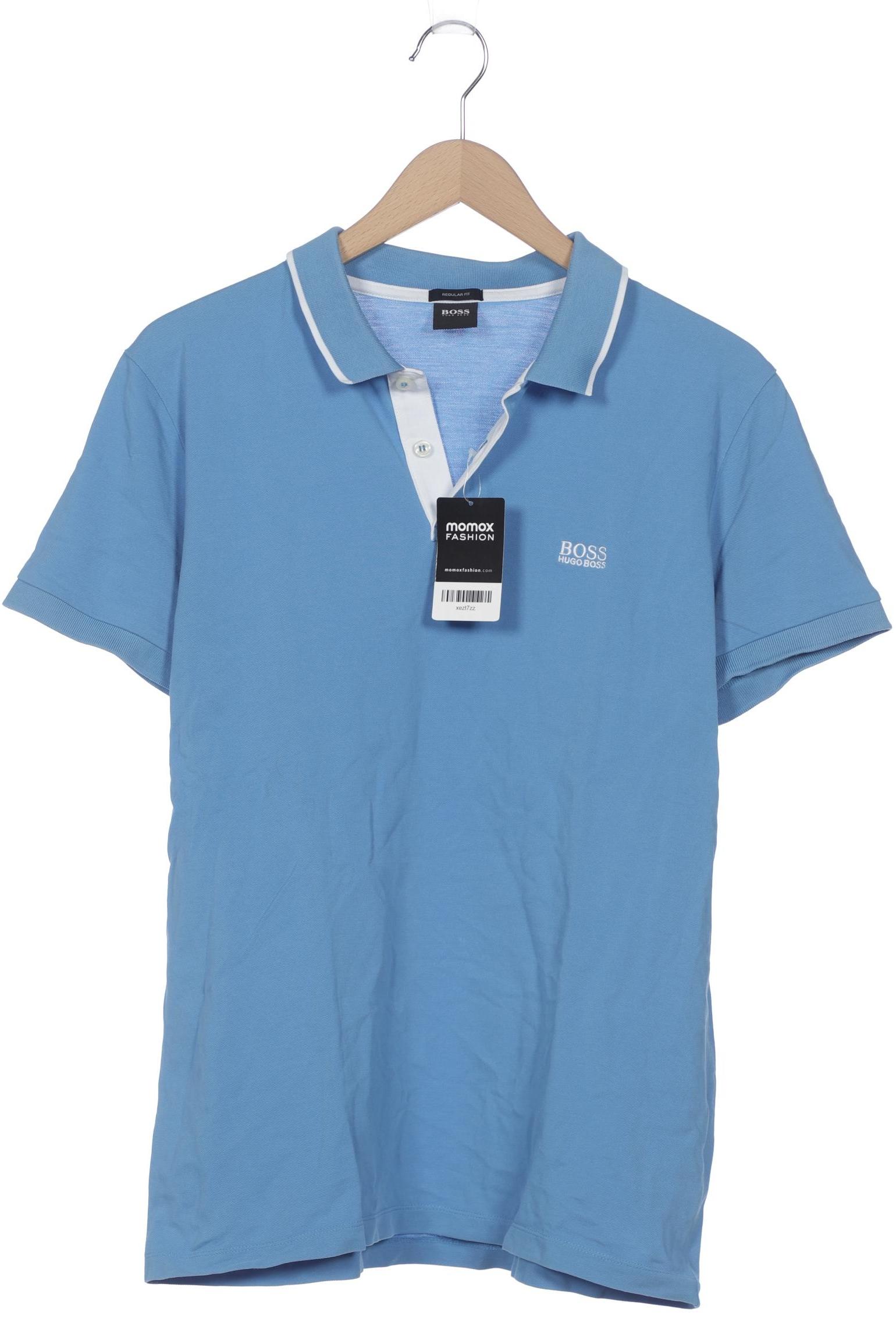 

Boss by Hugo Boss Herren Poloshirt, blau, Gr. 52