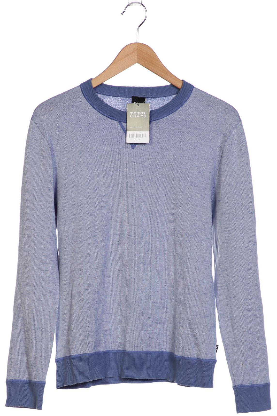 

Boss by Hugo Boss Herren Pullover, blau, Gr. 48