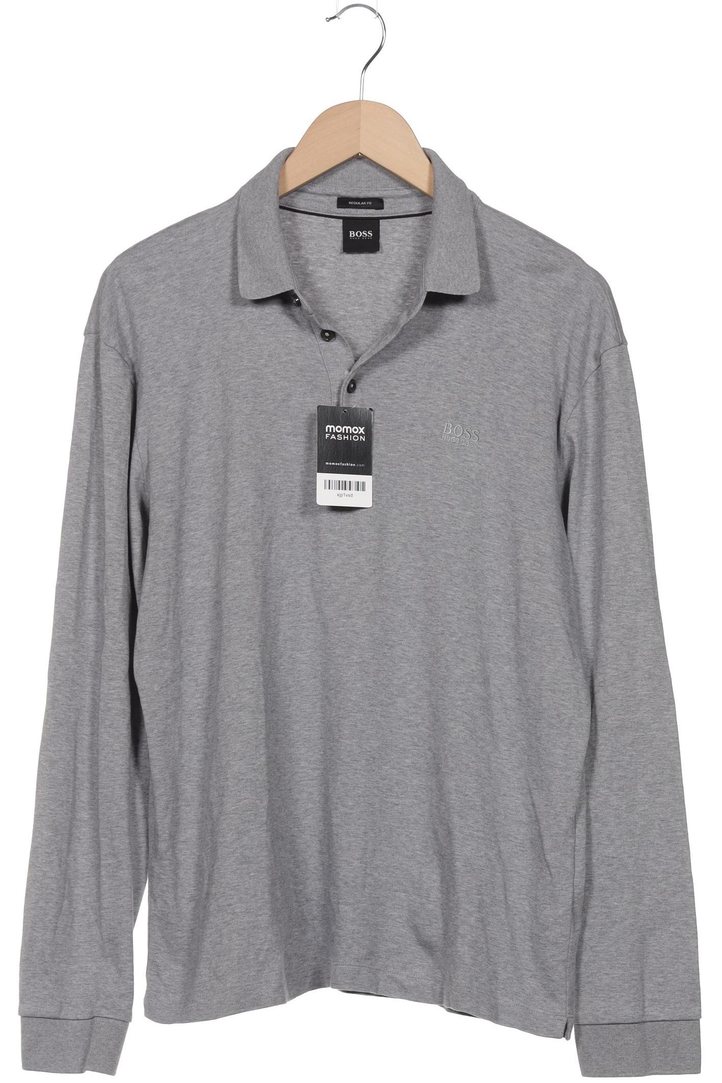 

Boss by Hugo Boss Herren Poloshirt, grau, Gr. 52