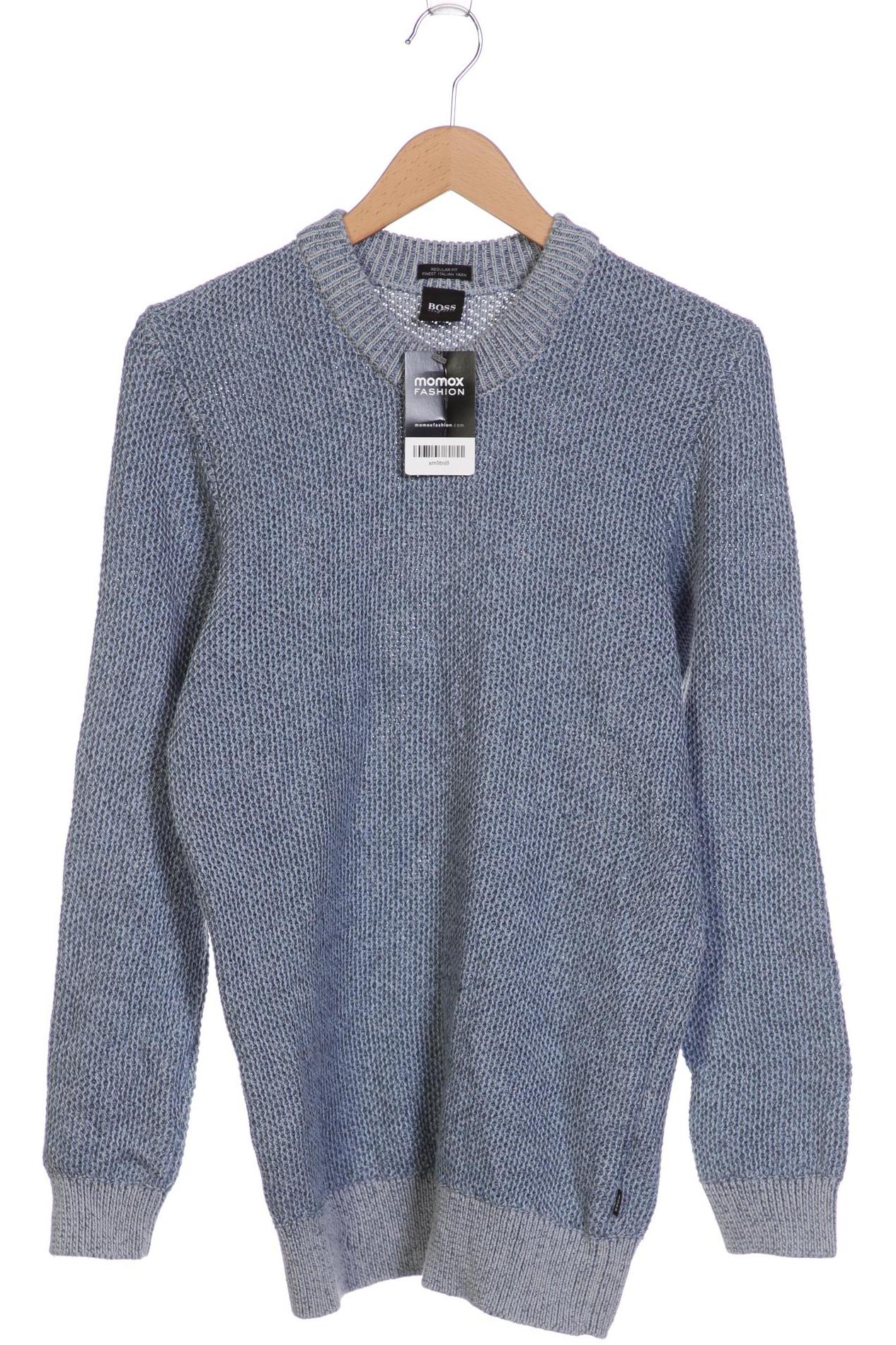 

Boss by Hugo Boss Herren Pullover, blau, Gr. 54