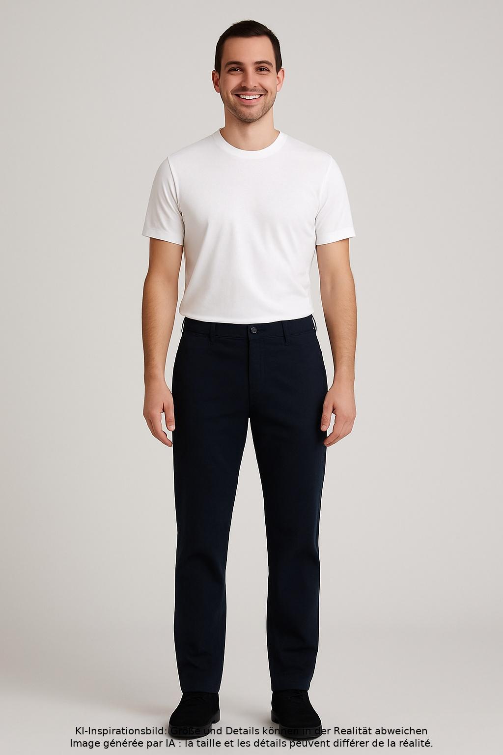 

Boss by Hugo Boss Herren Stoffhose, marineblau, Gr. 44