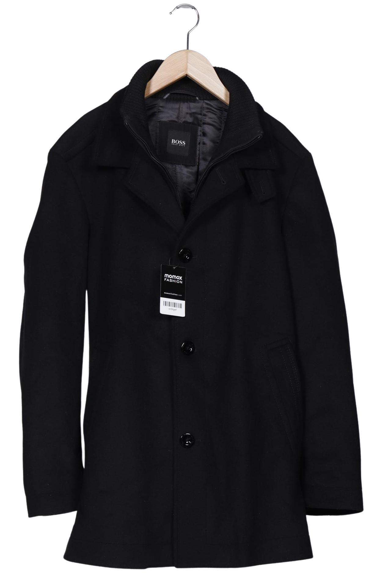 

Boss by Hugo Boss Herren Mantel, schwarz, Gr. 46