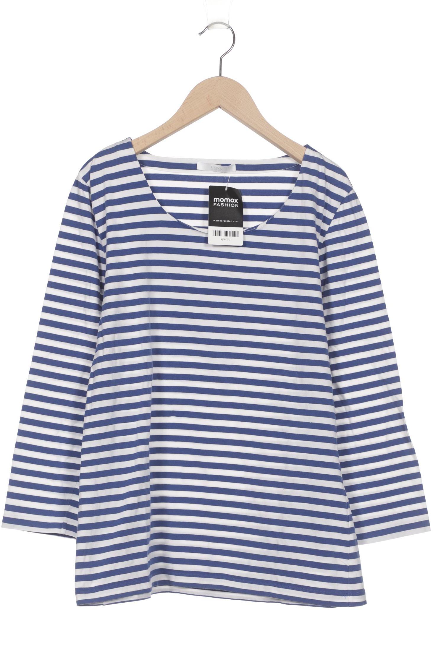 

Boss by Hugo Boss Damen Langarmshirt, blau, Gr. 42