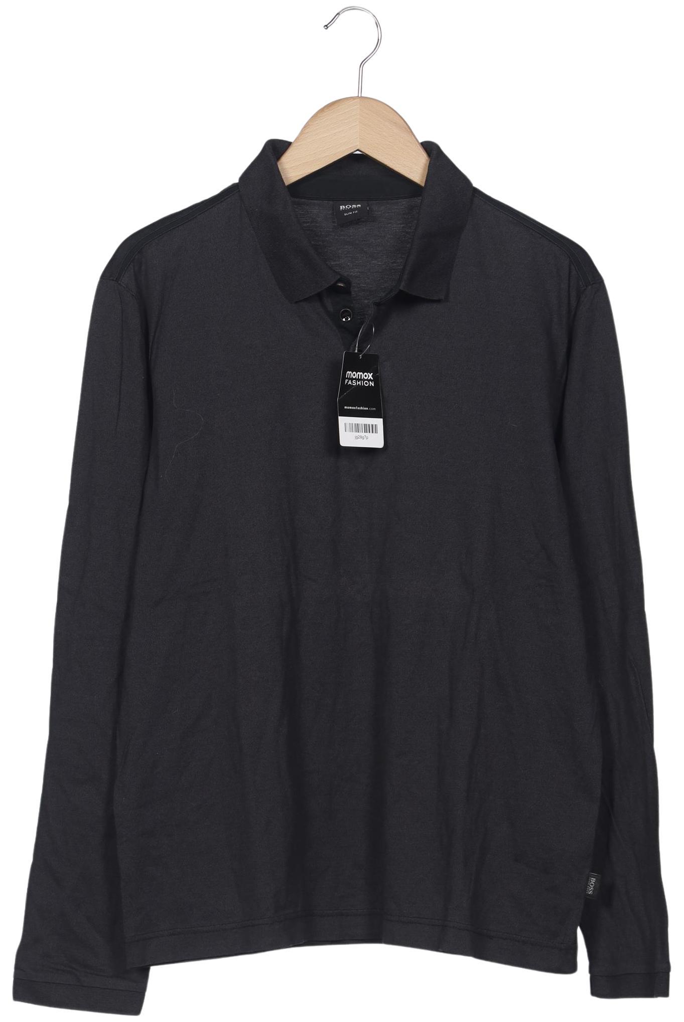 

Boss by Hugo Boss Herren Poloshirt, grau, Gr. 56