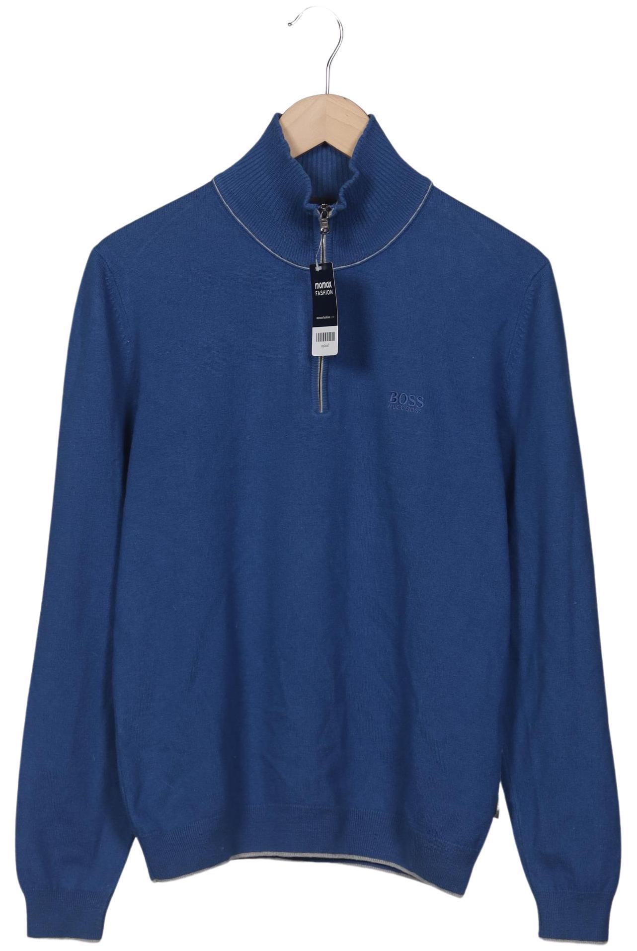 

Boss by Hugo Boss Herren Pullover, blau, Gr. 46