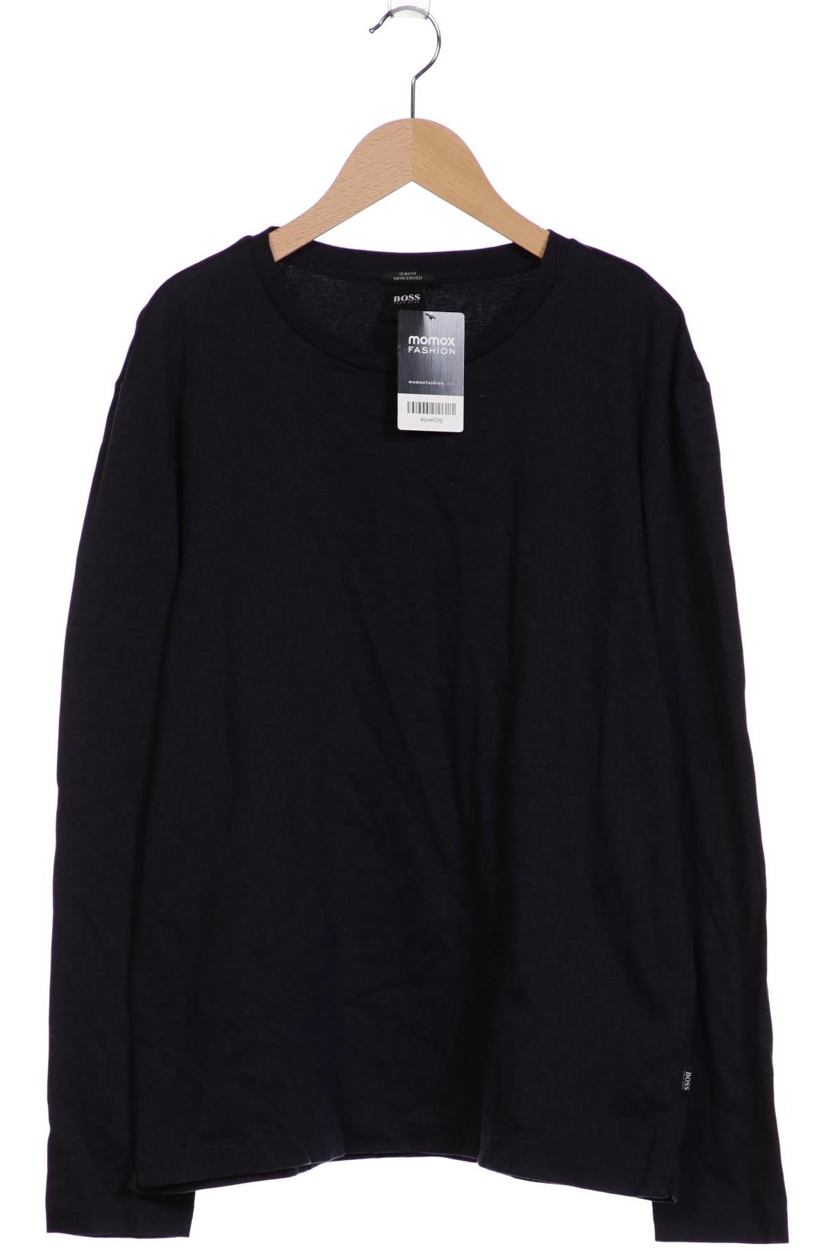 

Boss by Hugo Boss Herren Langarmshirt, marineblau, Gr. 52