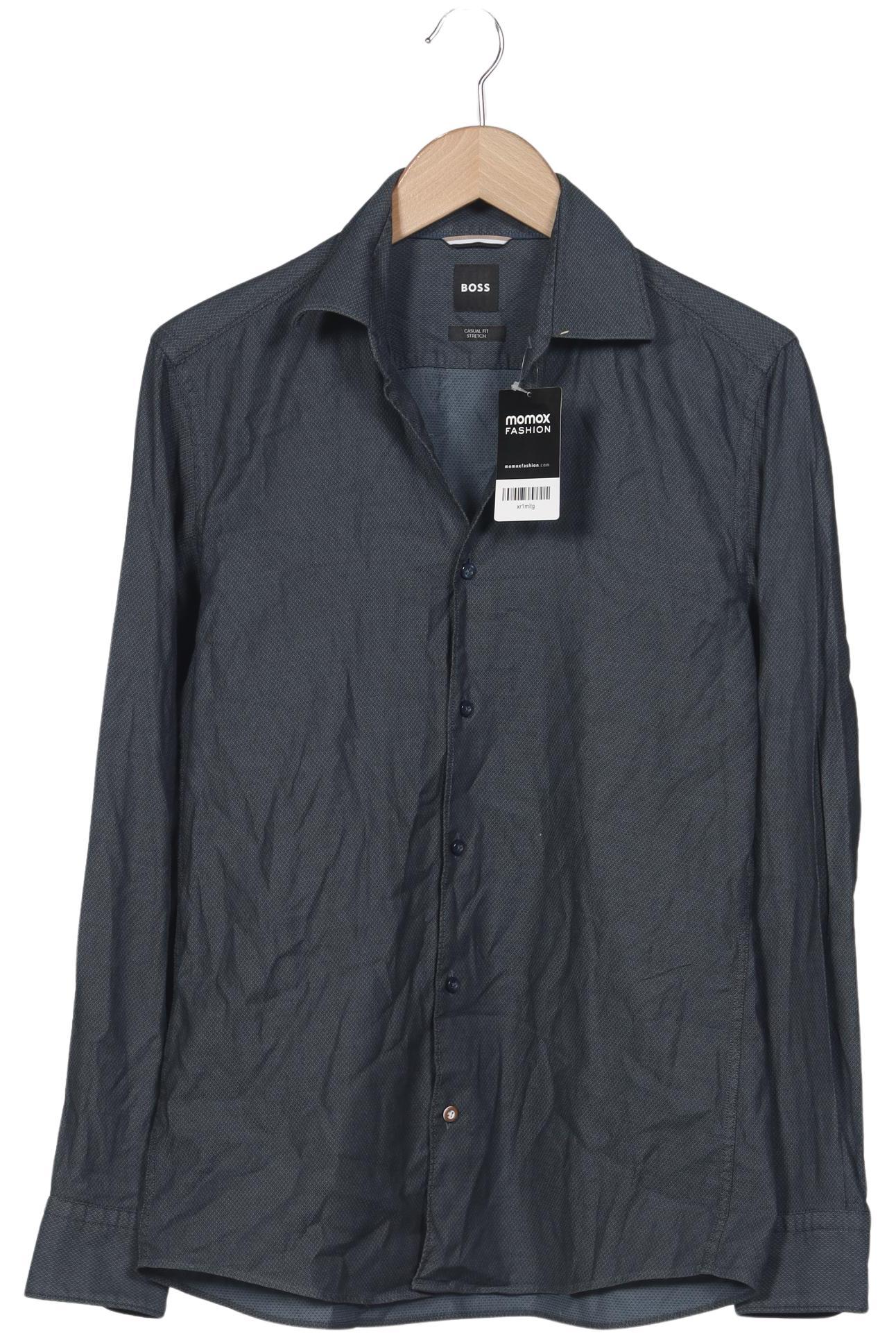 

Boss by Hugo Boss Herren Hemd, marineblau, Gr. 46