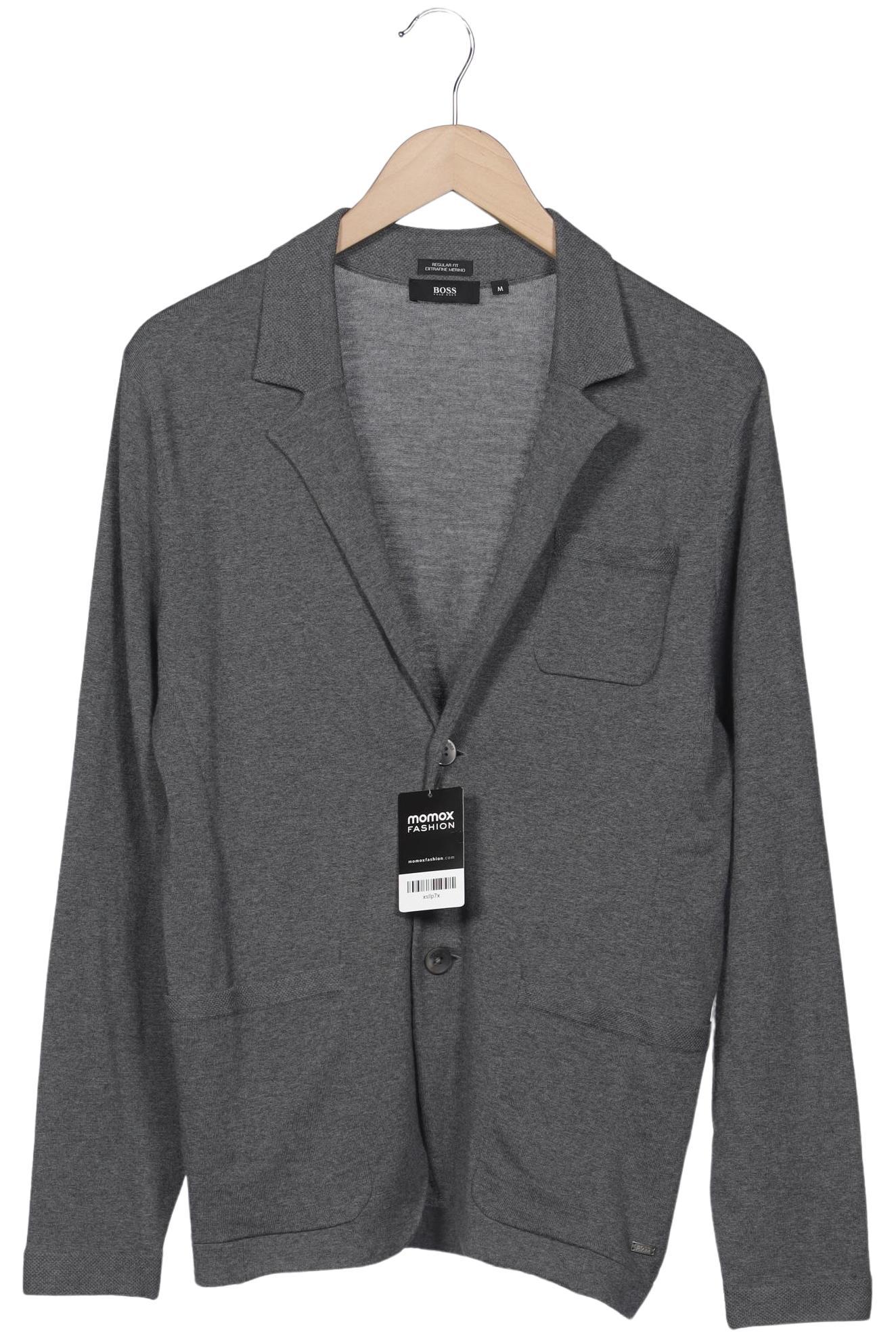 

Boss by Hugo Boss Herren Strickjacke, grau, Gr. 48