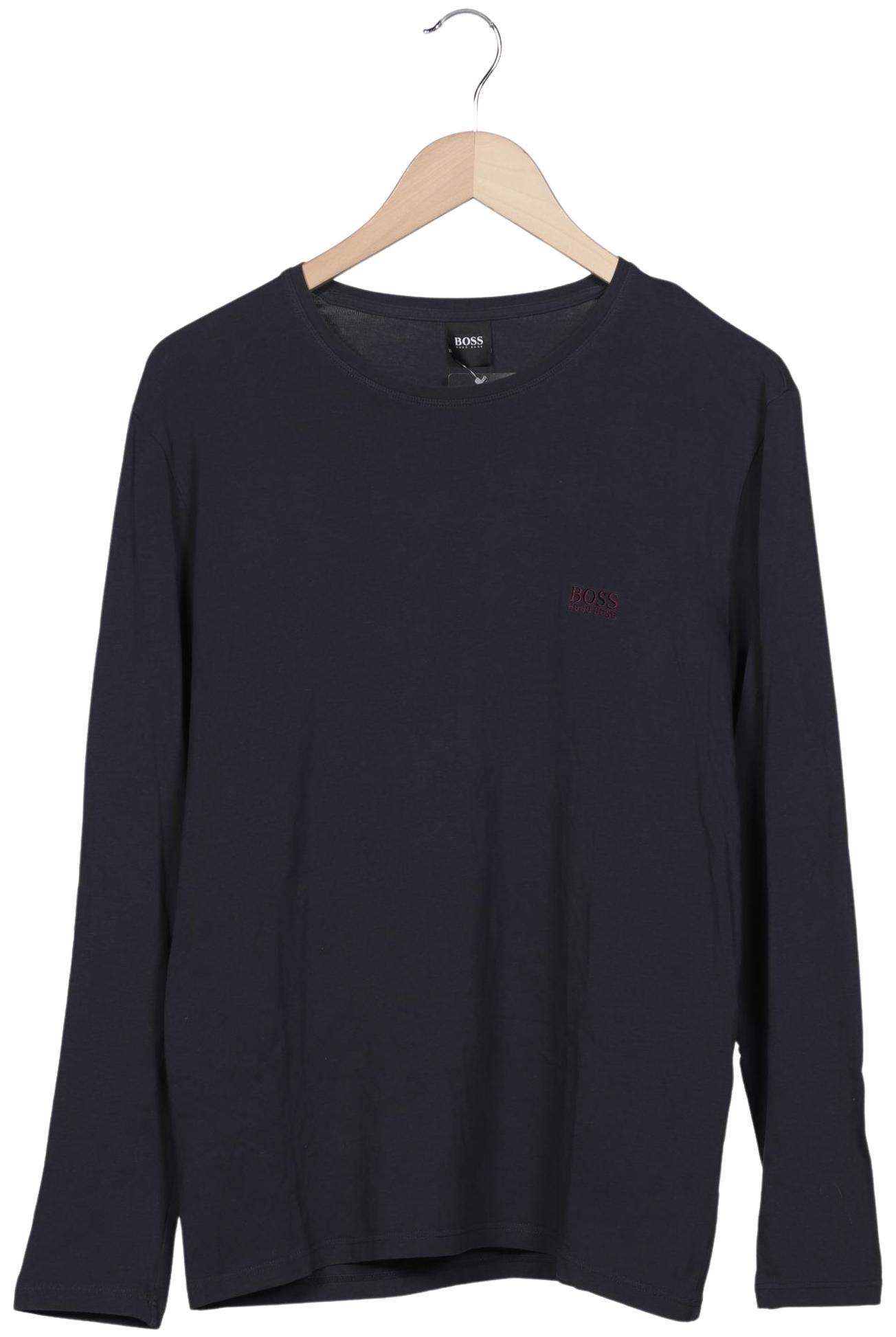 

Boss by Hugo Boss Herren Langarmshirt, marineblau, Gr. 48