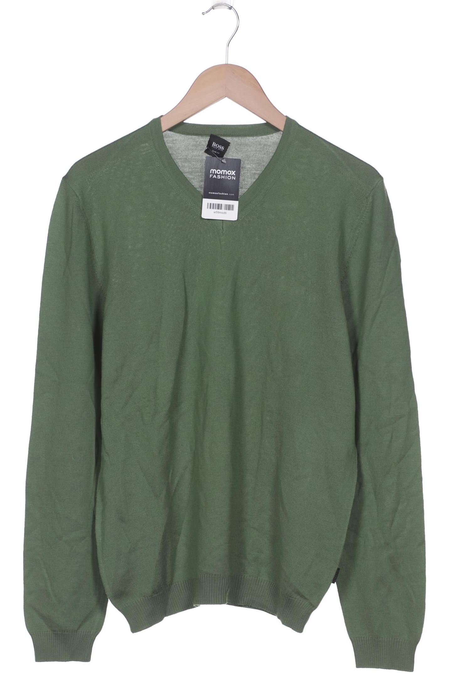 

Boss by Hugo Boss Herren Pullover, grün, Gr. 52