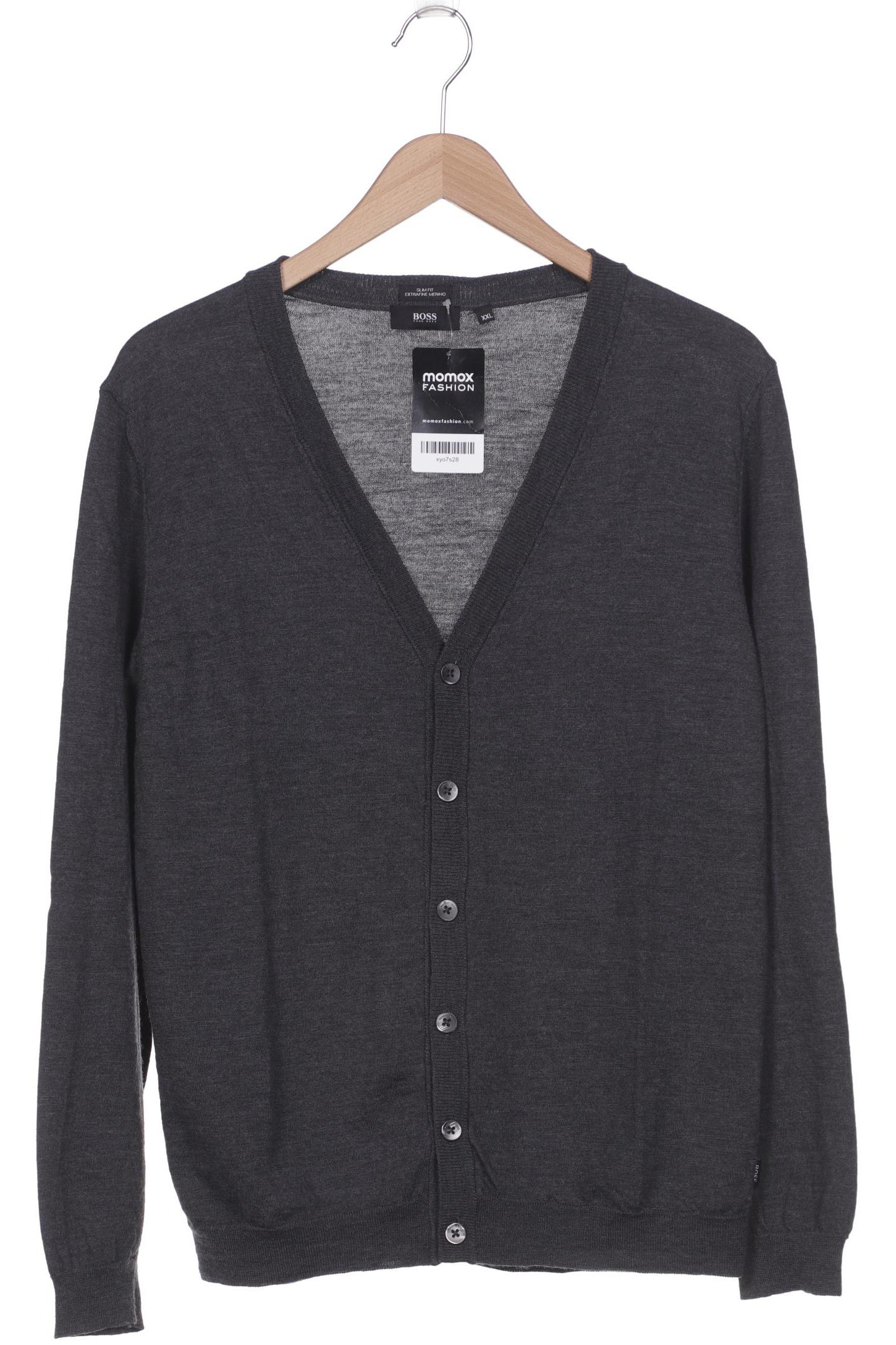 

BOSS by Hugo Boss Herren Strickjacke, grau