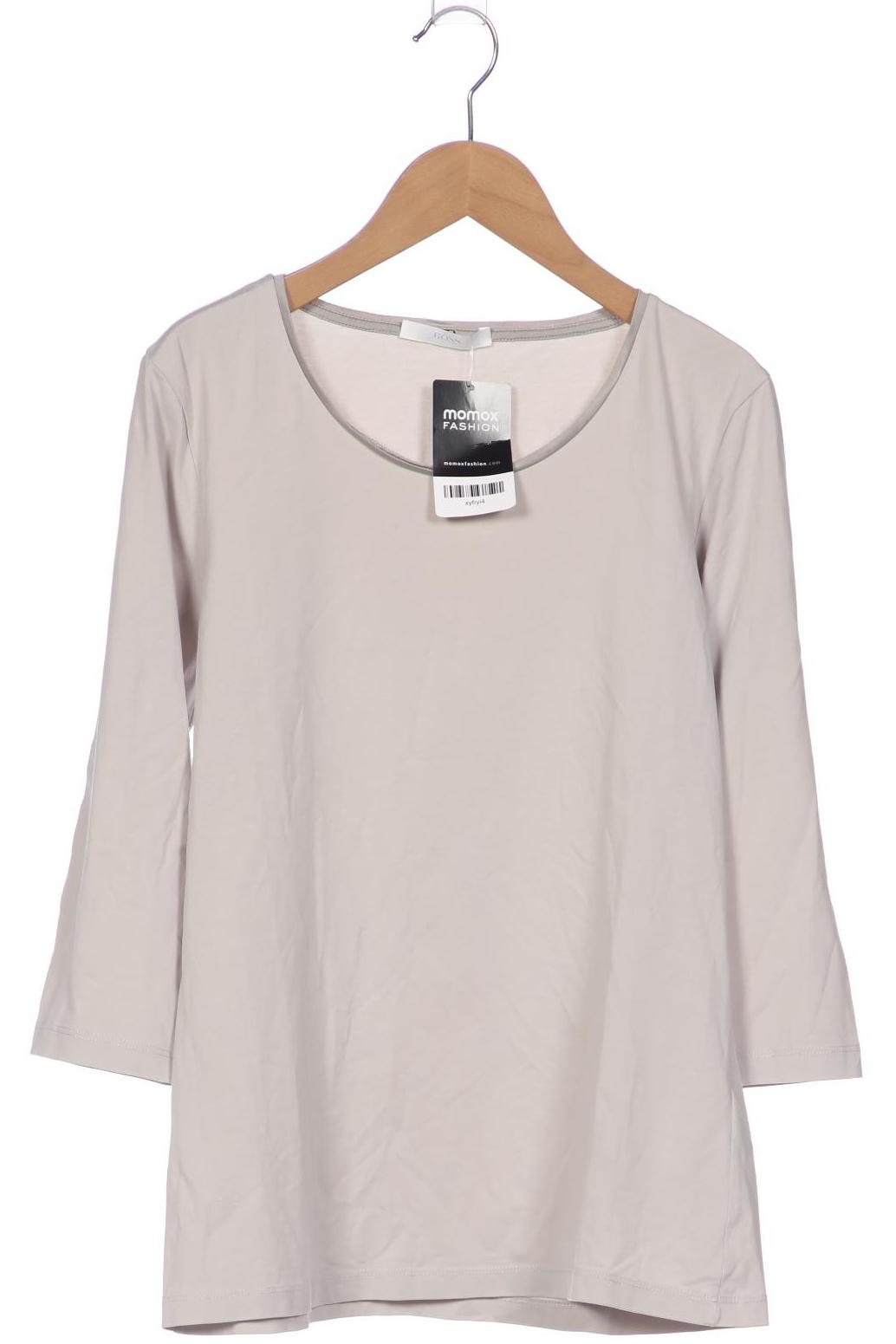 

Boss by Hugo Boss Damen Langarmshirt, grau, Gr. 42