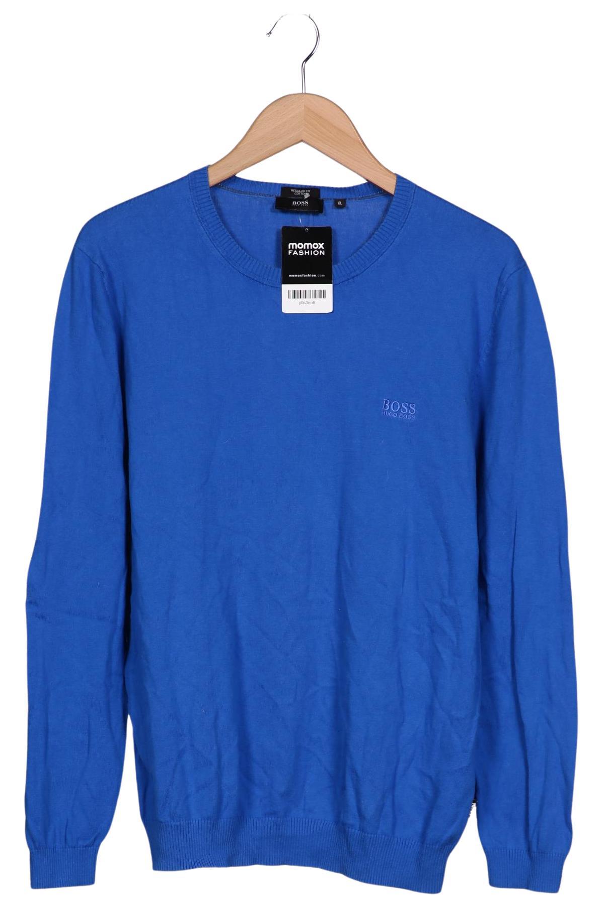 

Boss by Hugo Boss Herren Pullover, blau, Gr. 54