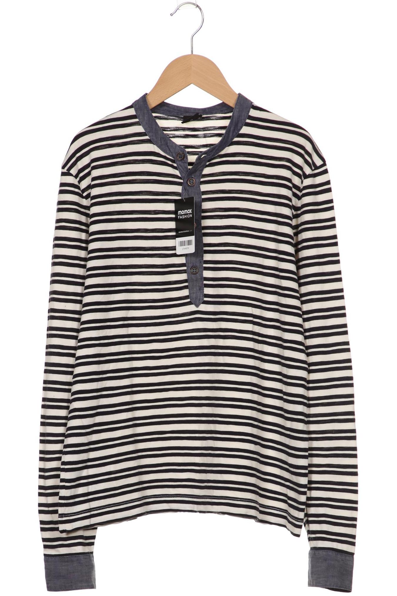 

BOSS by Hugo Boss Herren Langarmshirt, weiß