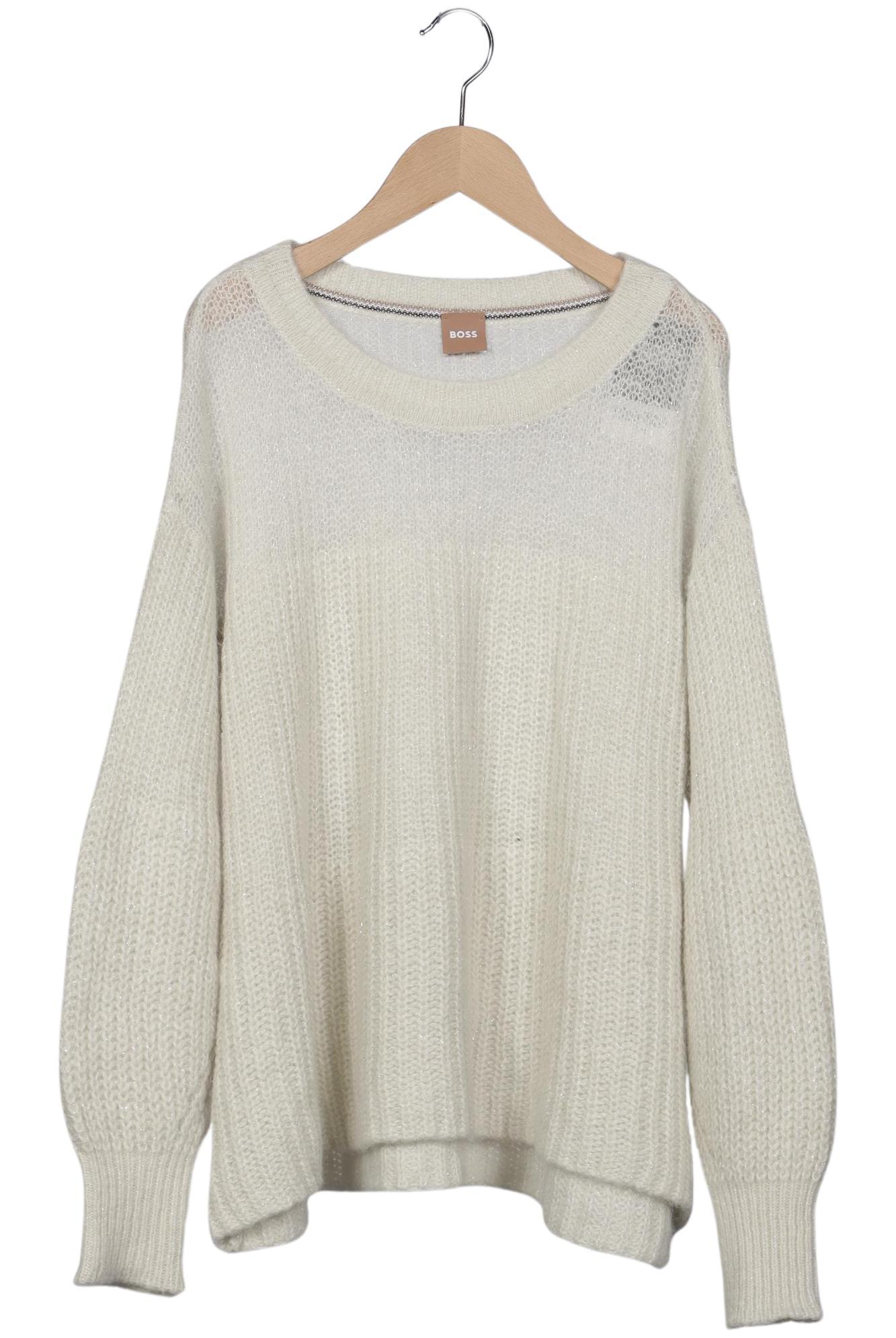

Boss by Hugo Boss Damen Pullover, cremeweiß, Gr. 38