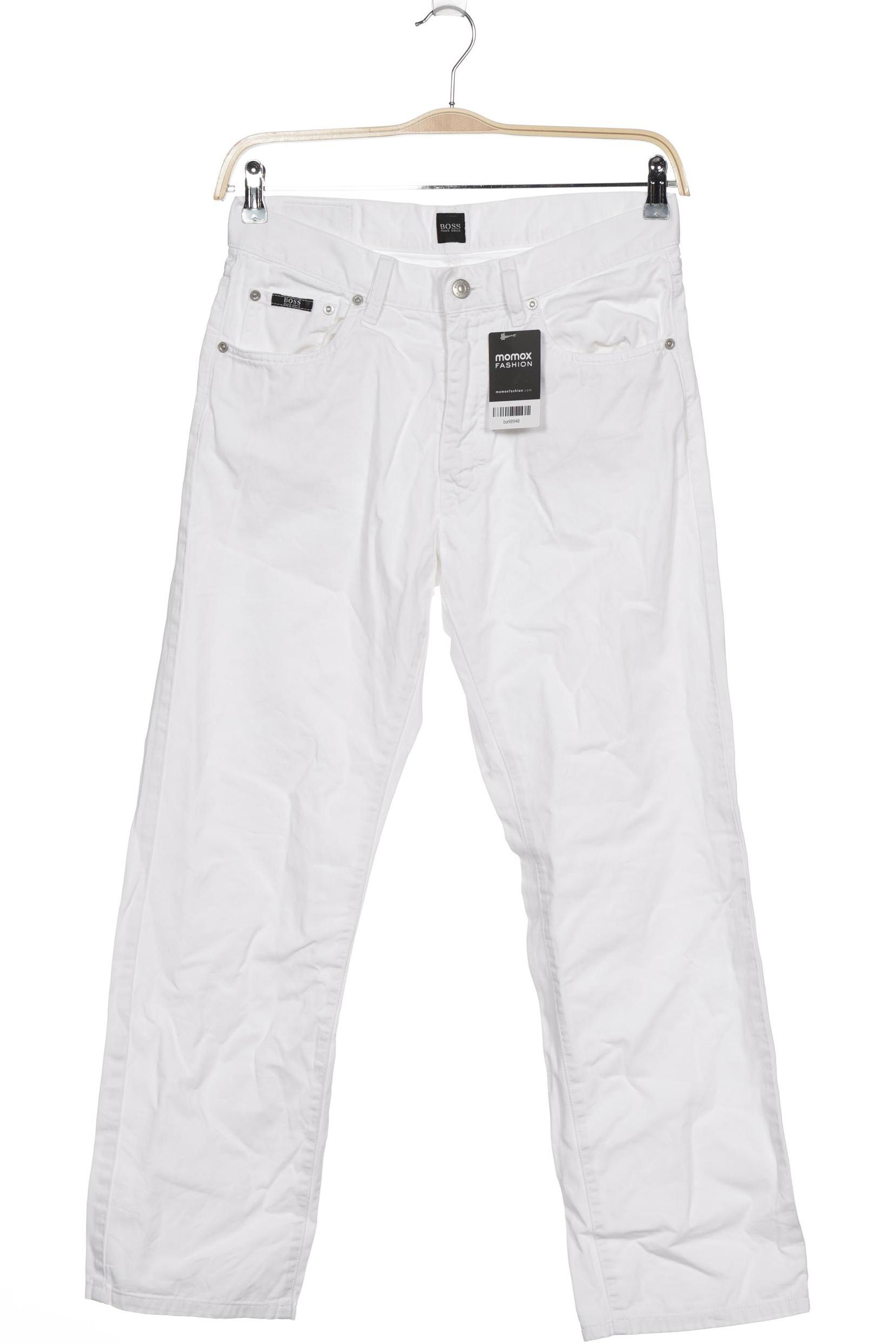 

Boss by Hugo Boss Damen Jeans, weiß, Gr. 33